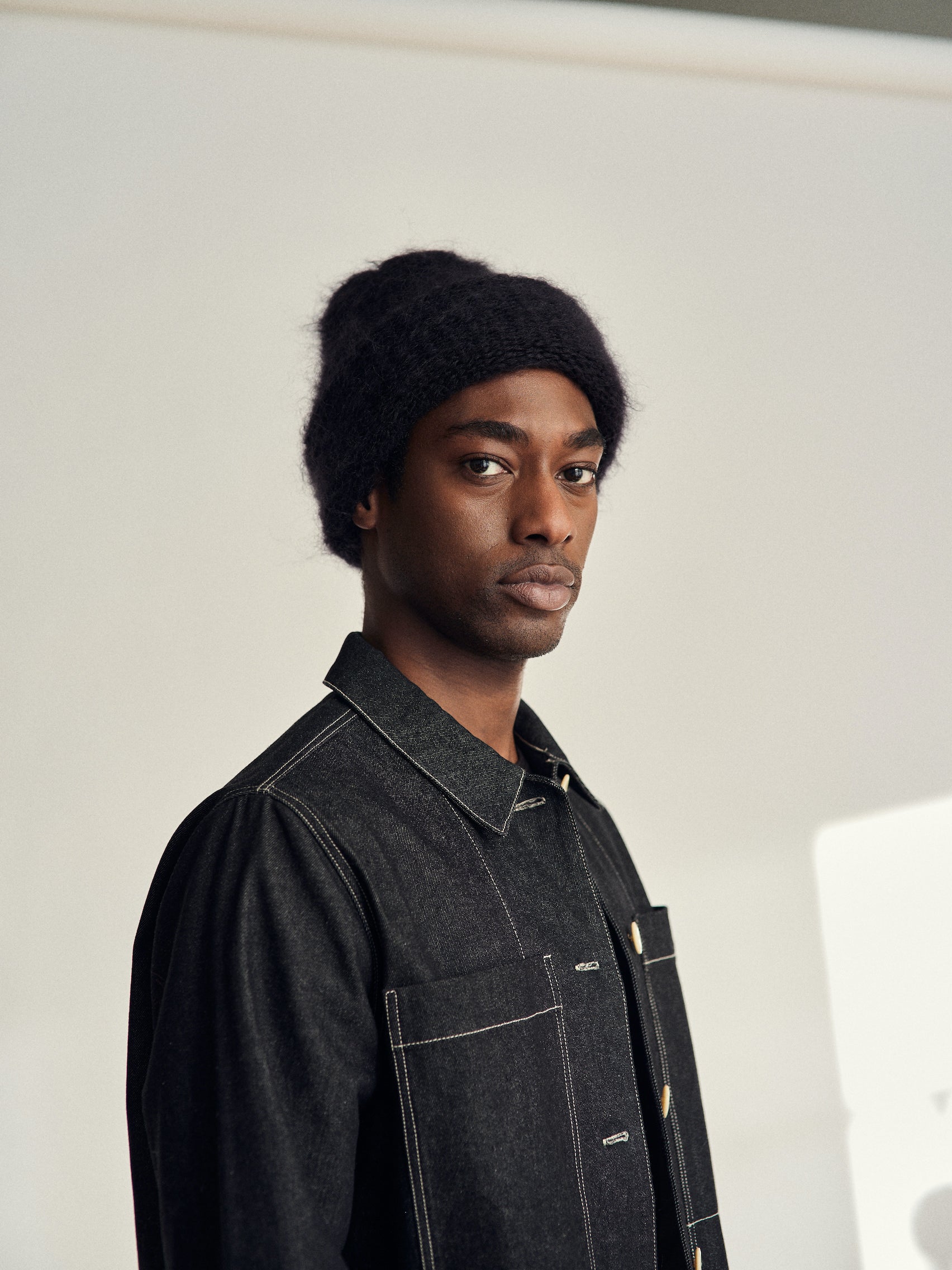 Bonnet en mohair Cloud | Lilas