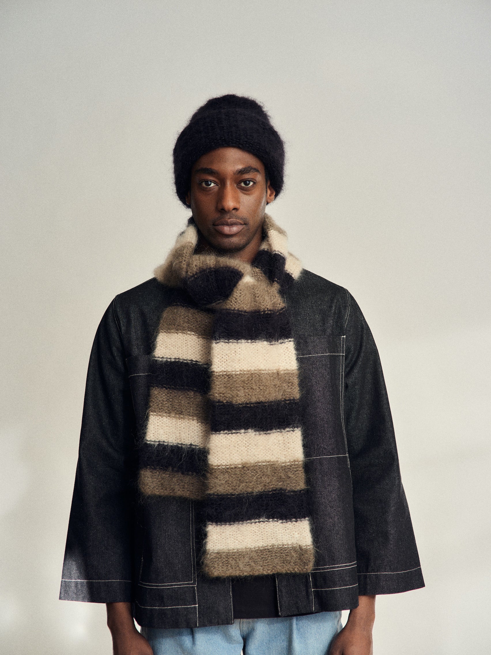 Bonnet en mohair Cloud | Lilas