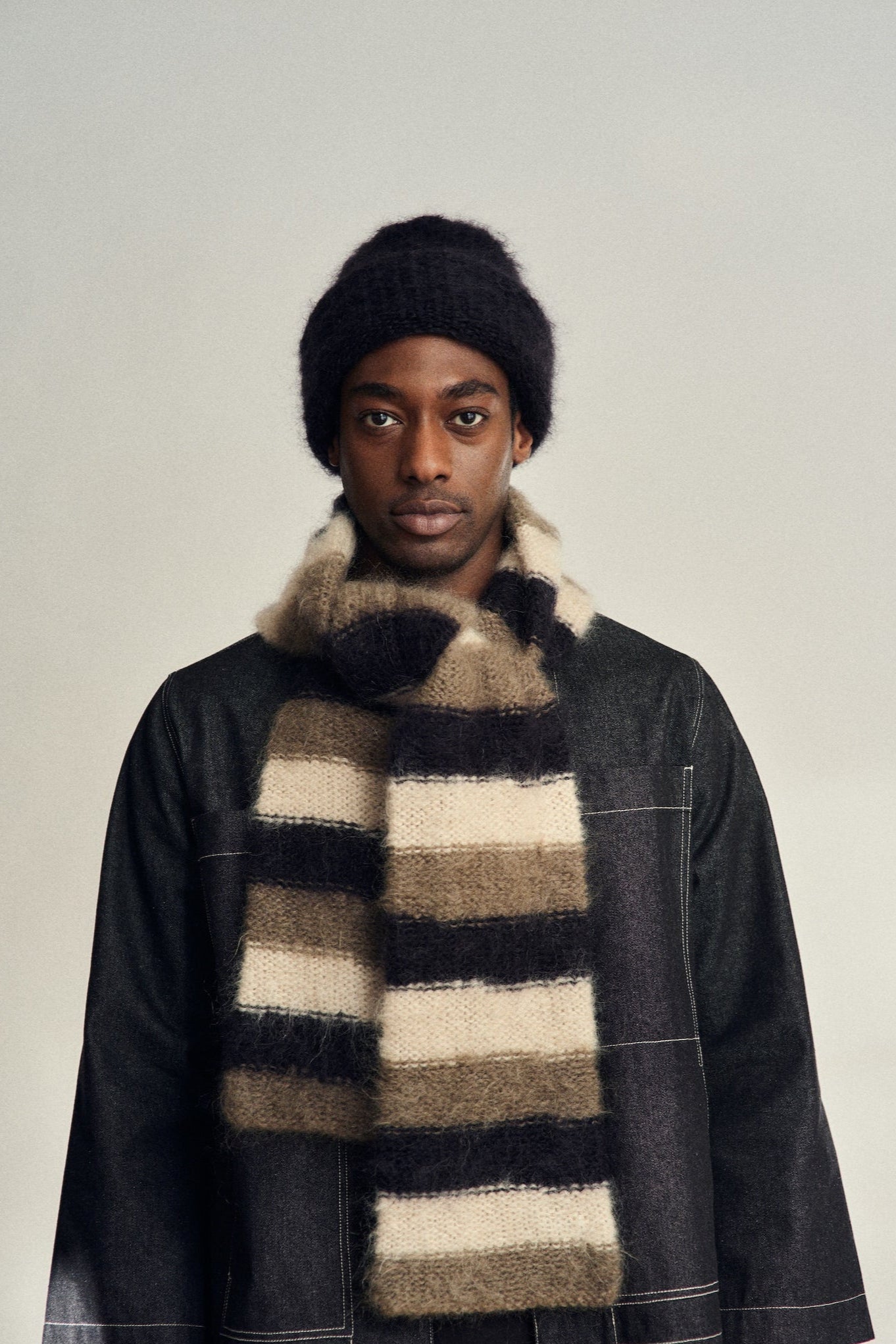 Bonnet en mohair Cloud | Lilas