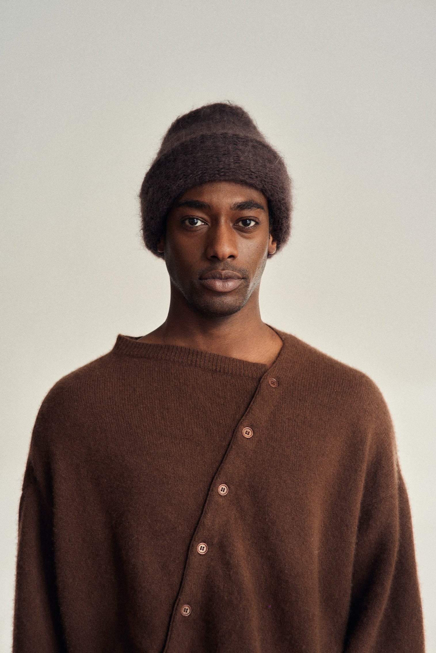 Bonnet en mohair Cloud | Lilas