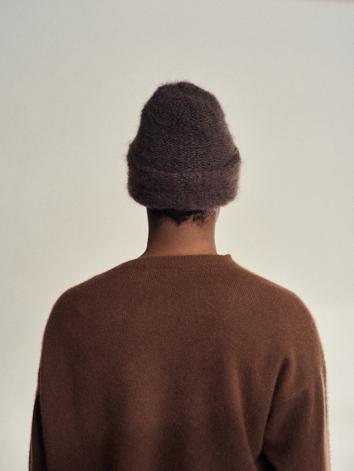 Bonnet en mohair Cloud | Lilas