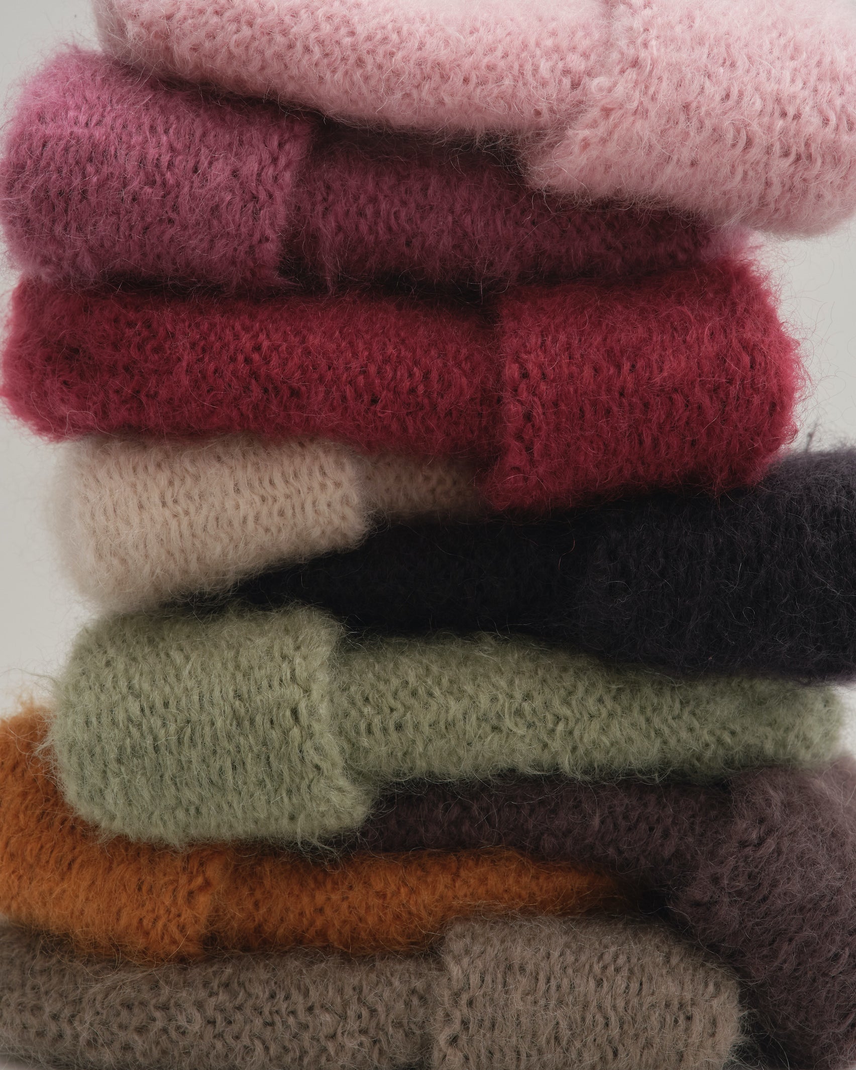 Bonnet en mohair Cloud | Lilas