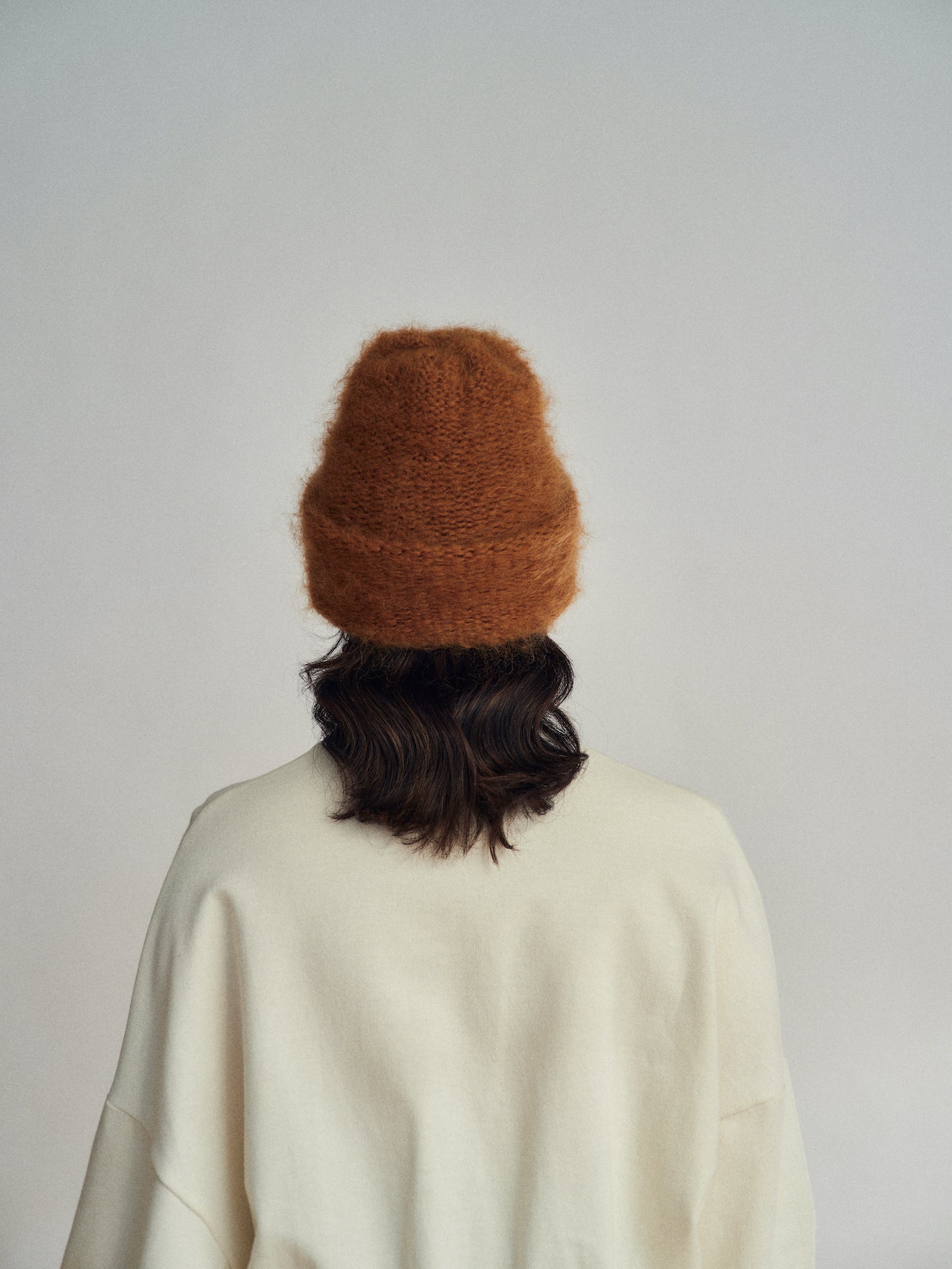 Bonnet en mohair Cloud | Lilas