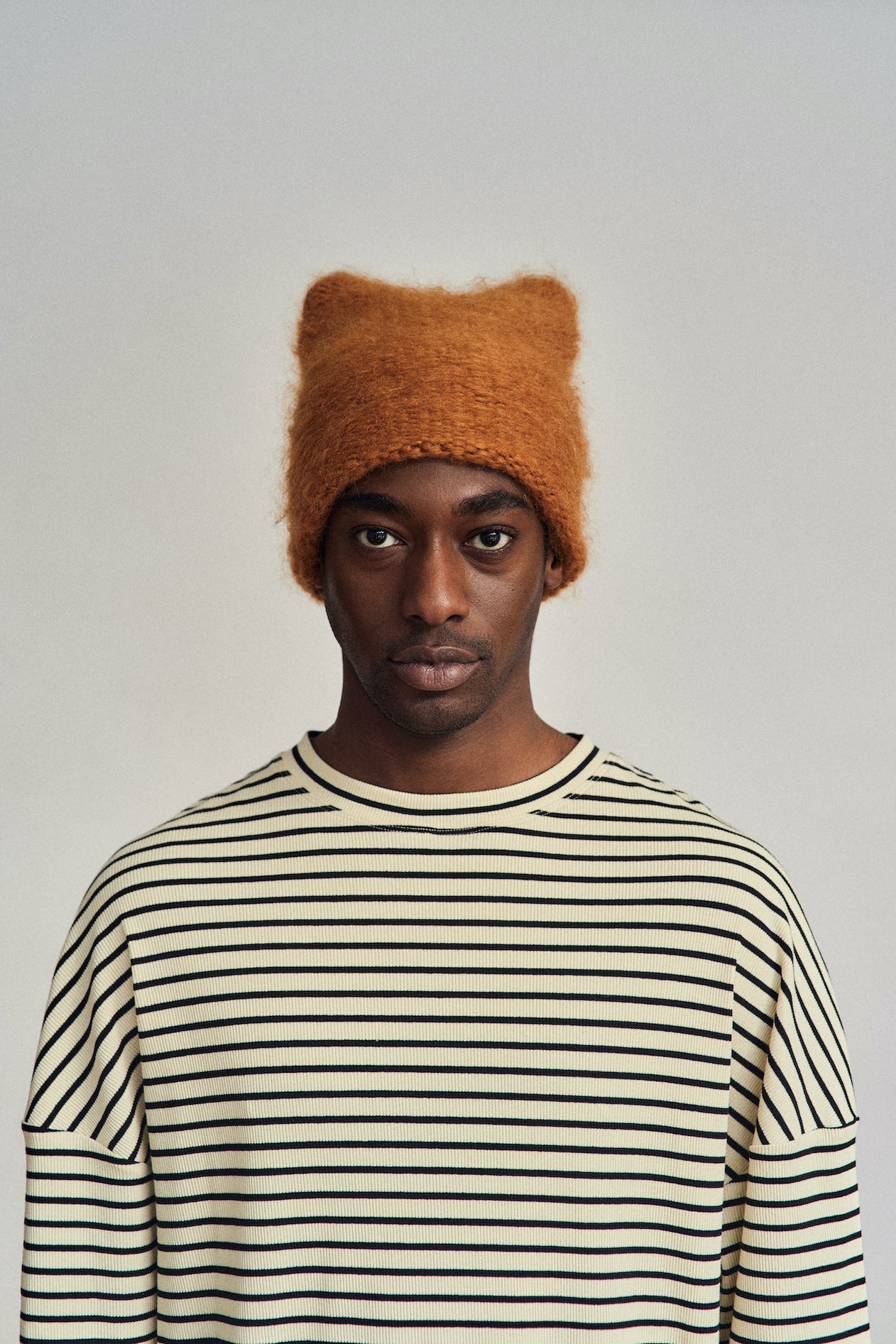 Bonnet en mohair Cloud | Lilas