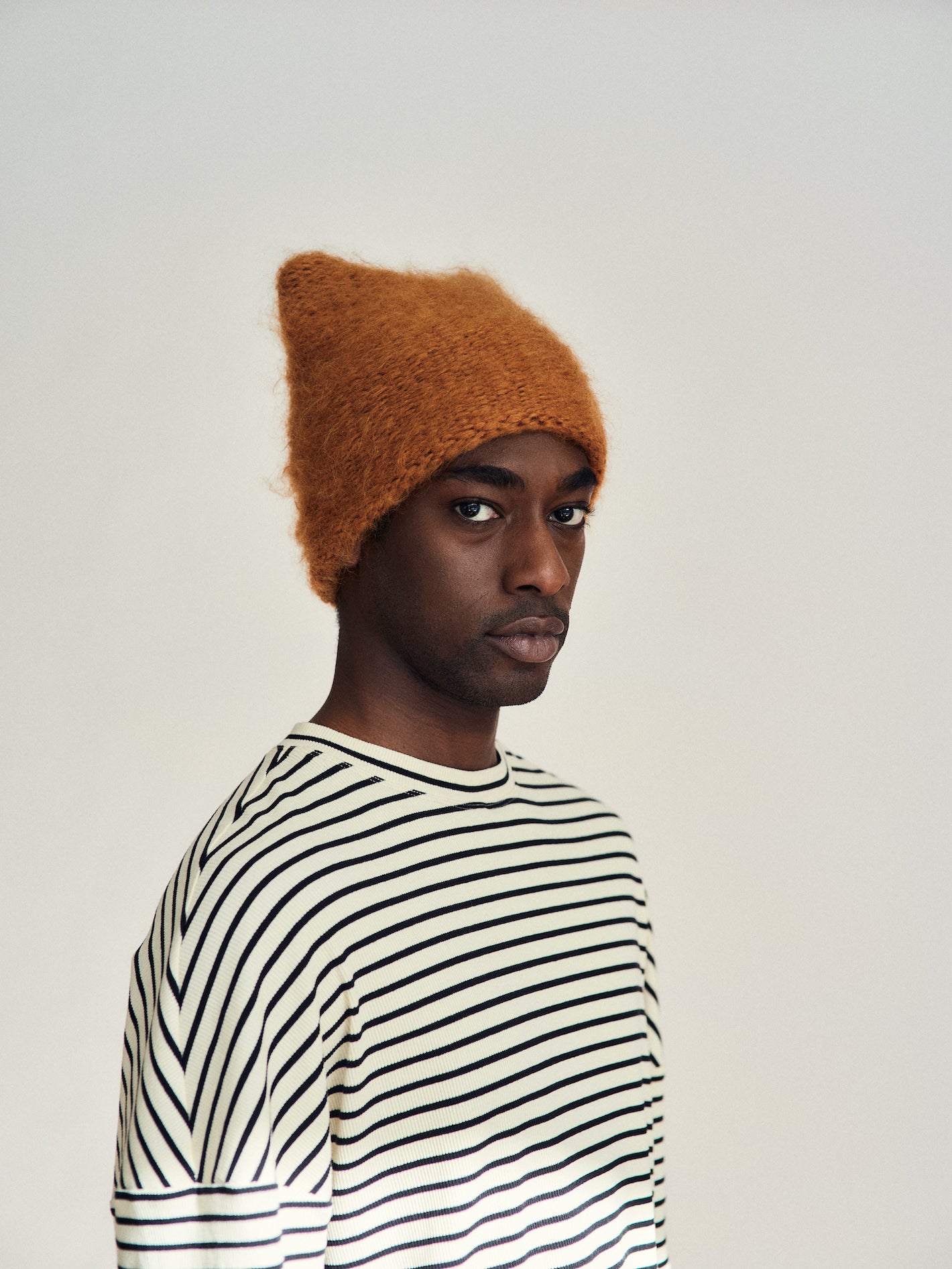 Bonnet en mohair Cloud | Lilas