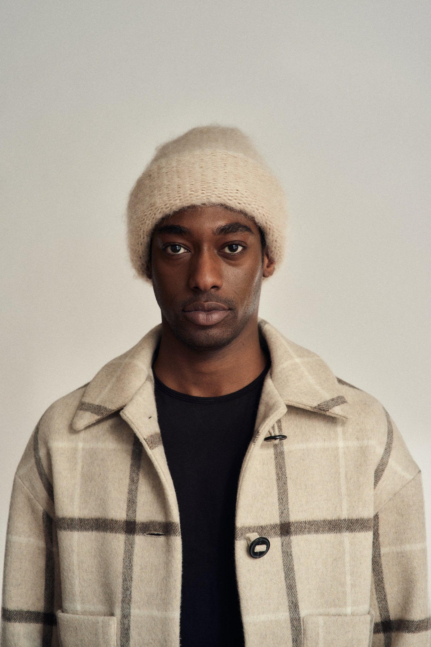 Bonnet en mohair Cloud | Lilas