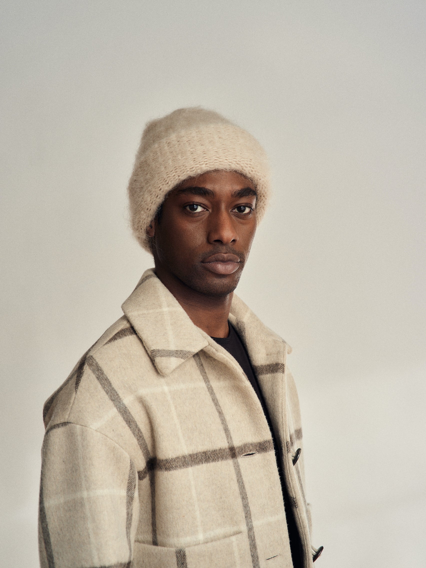 Bonnet en mohair Cloud | Lilas