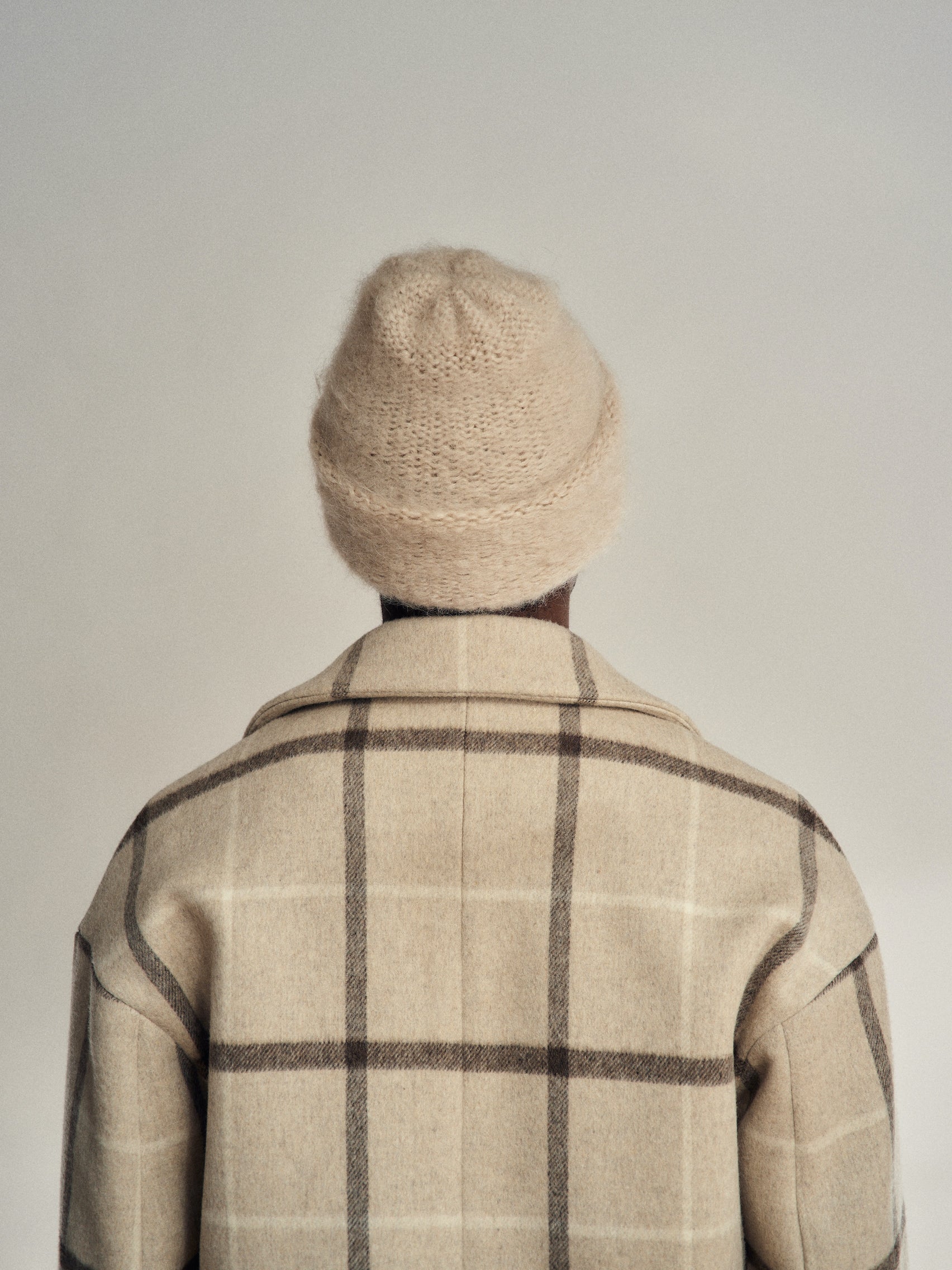 Bonnet en mohair Cloud | Lilas