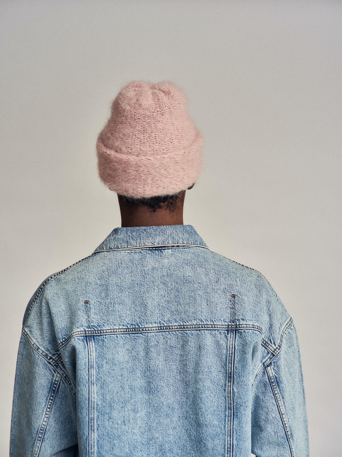 Bonnet en mohair Cloud | Lilas