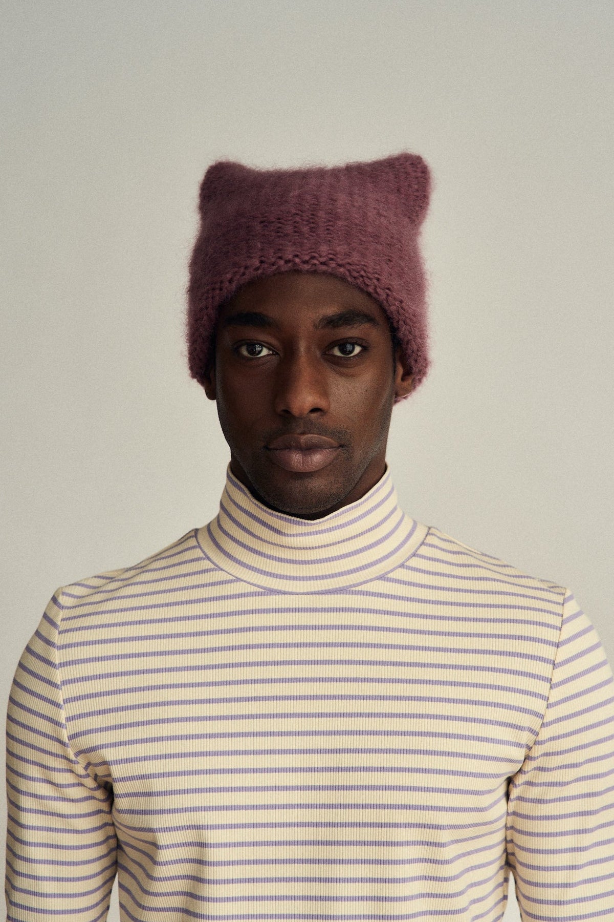 Soft Mohair Beanie – Lightweight & Cozy, Knitted in Montreal  display picture 3