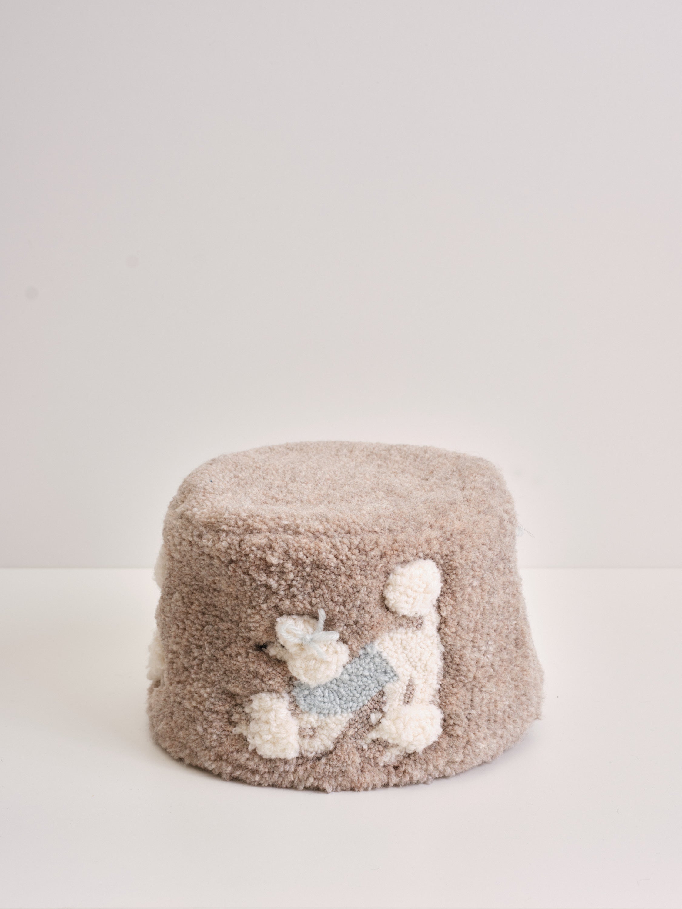 Tufted Poodle Parade Hat / Heirloom Hats X Atelier New Hauss
