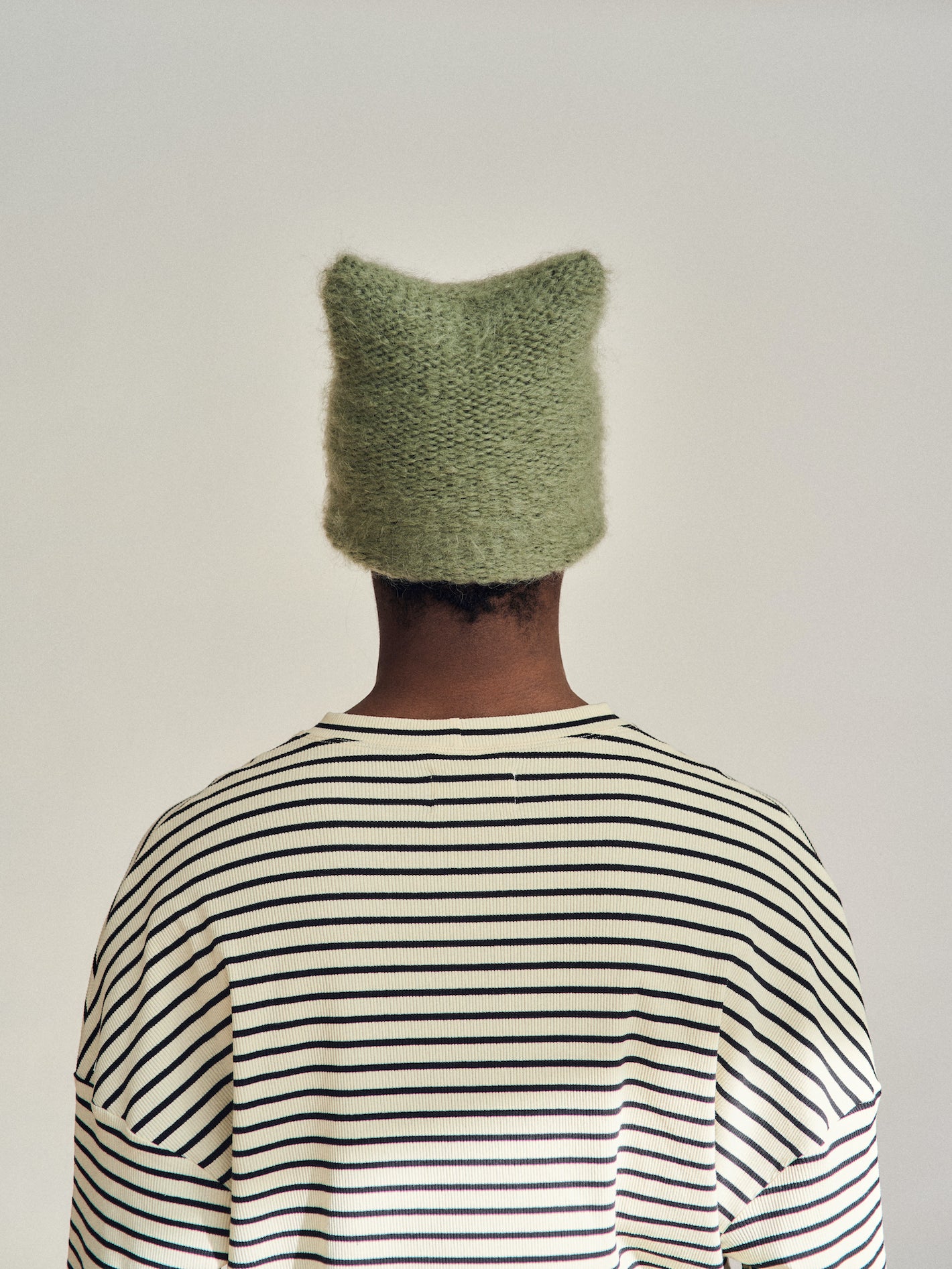 Bonnet en mohair Cloud | Lilas