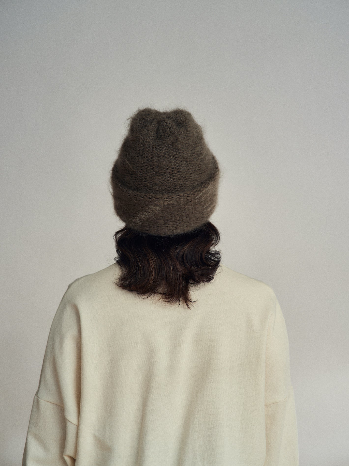 Bonnet en mohair Cloud | Lilas