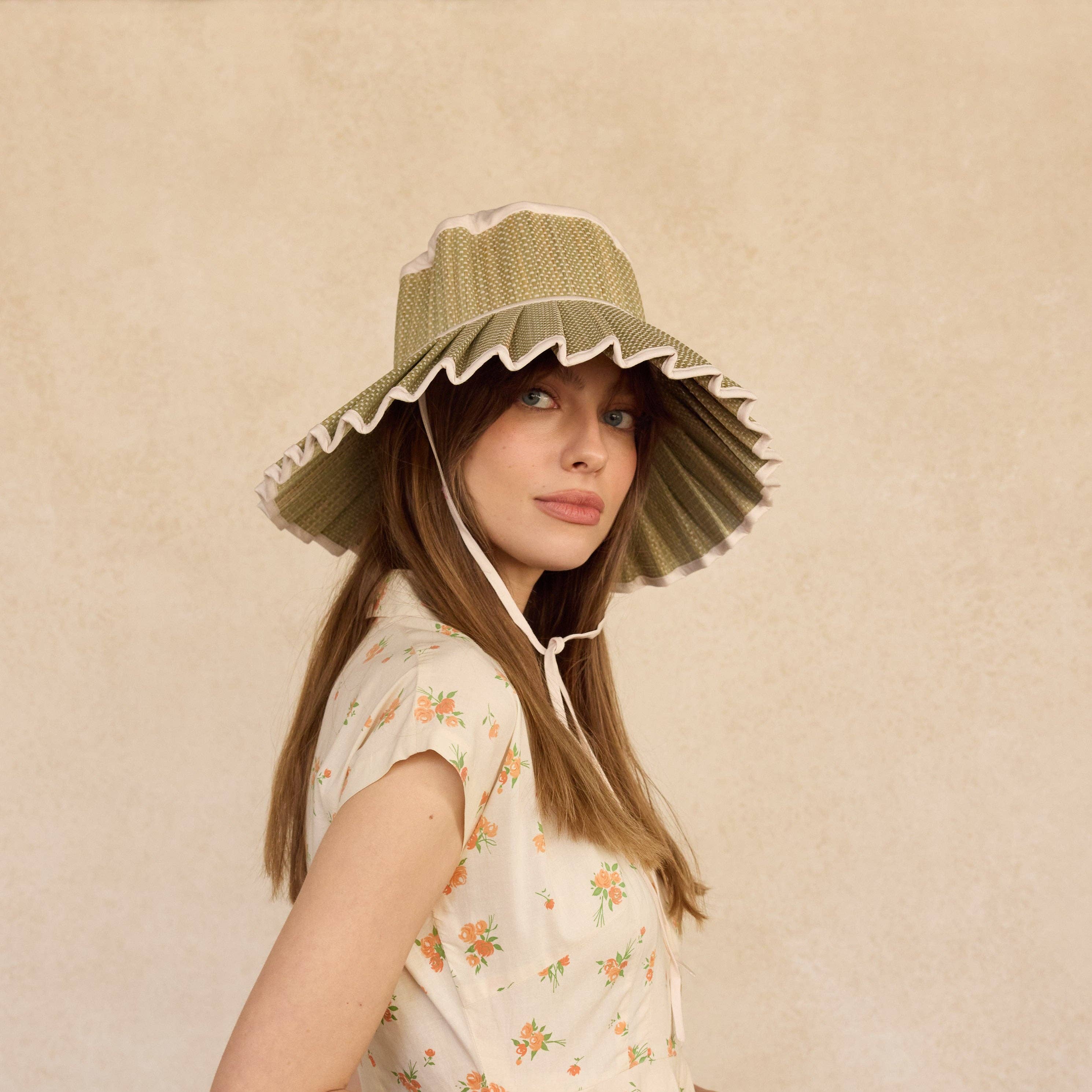 レビュー高評価のおせち贈り物 Hat Capri Row Front | Murray Lorna – Hats Heirloom 帽子