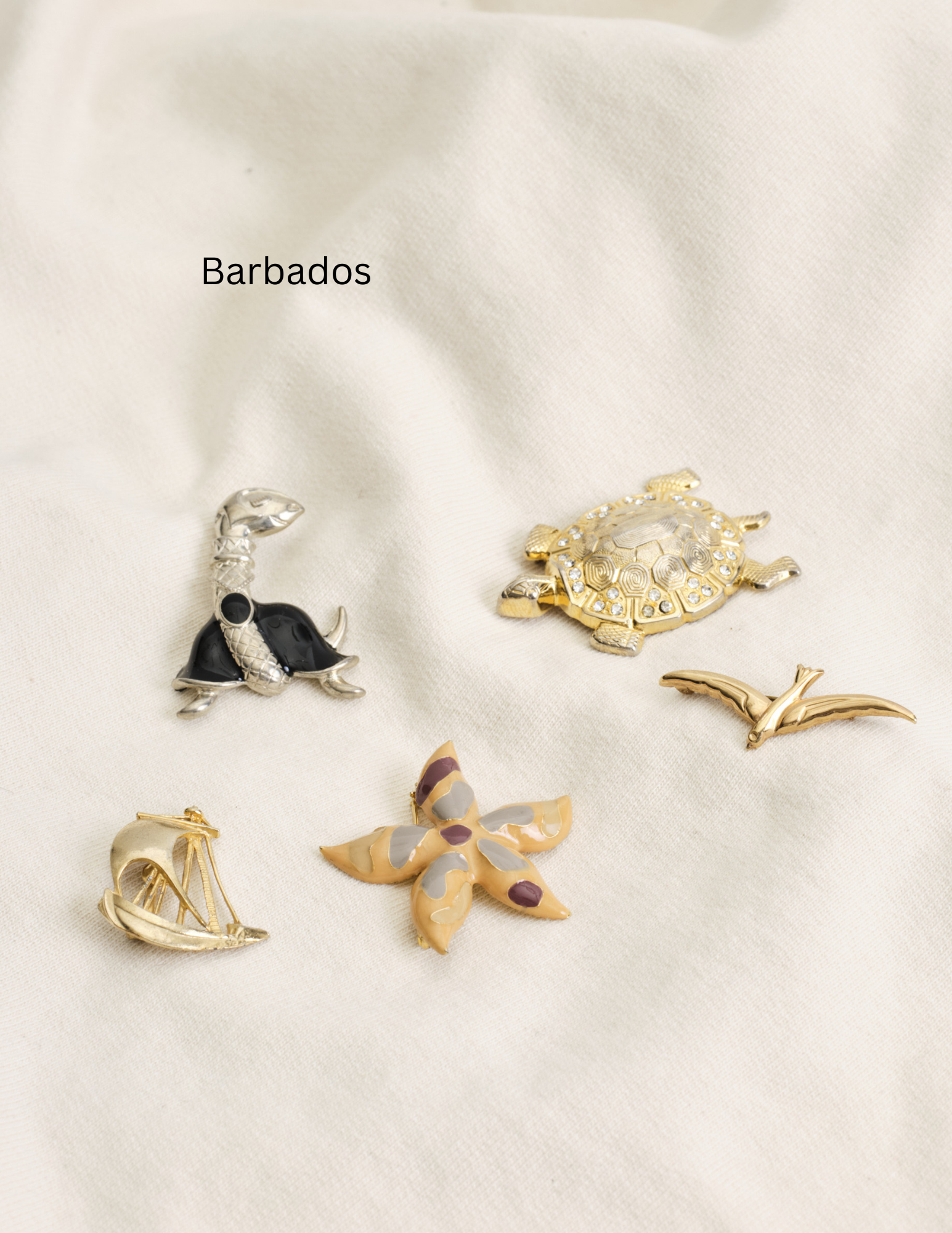 Vintage brooches | Clusters of 5 | 18 Curated Collections