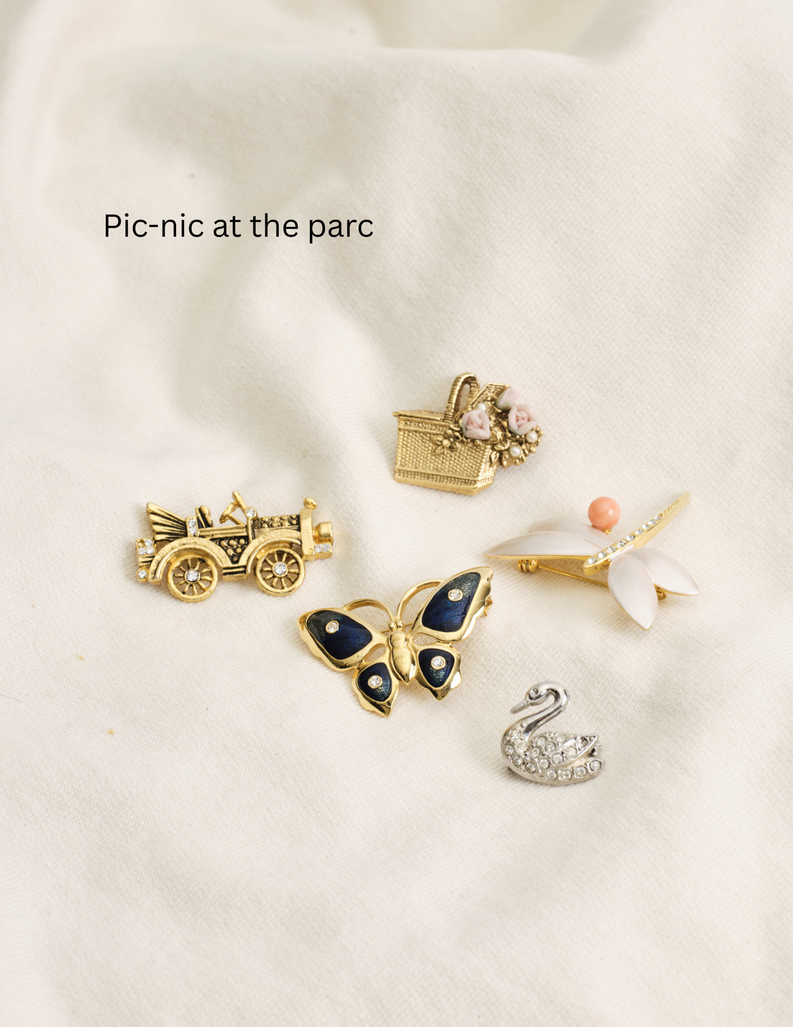 Vintage brooches | Clusters of 5 | 18 Curated Collections