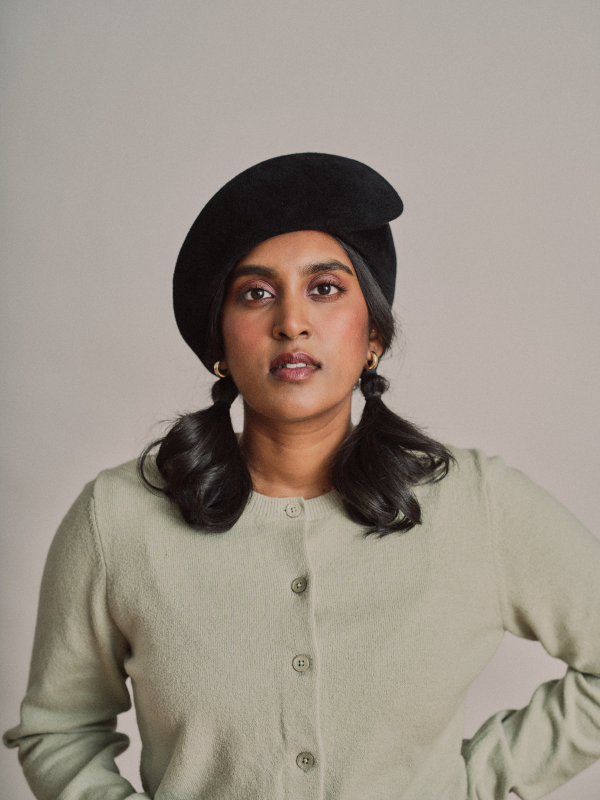 Arc Brimless Hat | Sculptural Minimal Hat – Heirloom Hats
