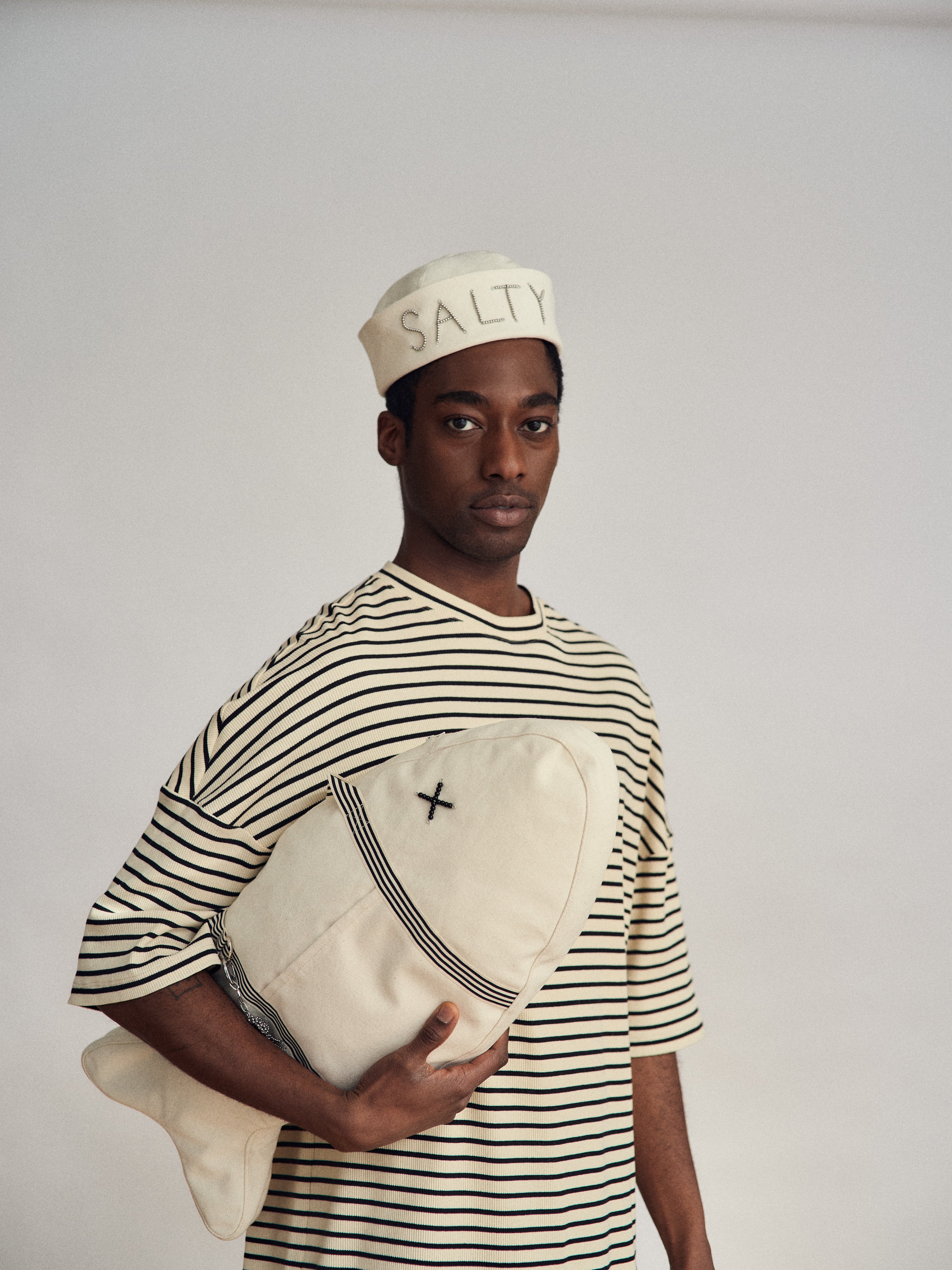 Heirloom Hats X Nouveau Riche - Catch of the day organic cotton bag