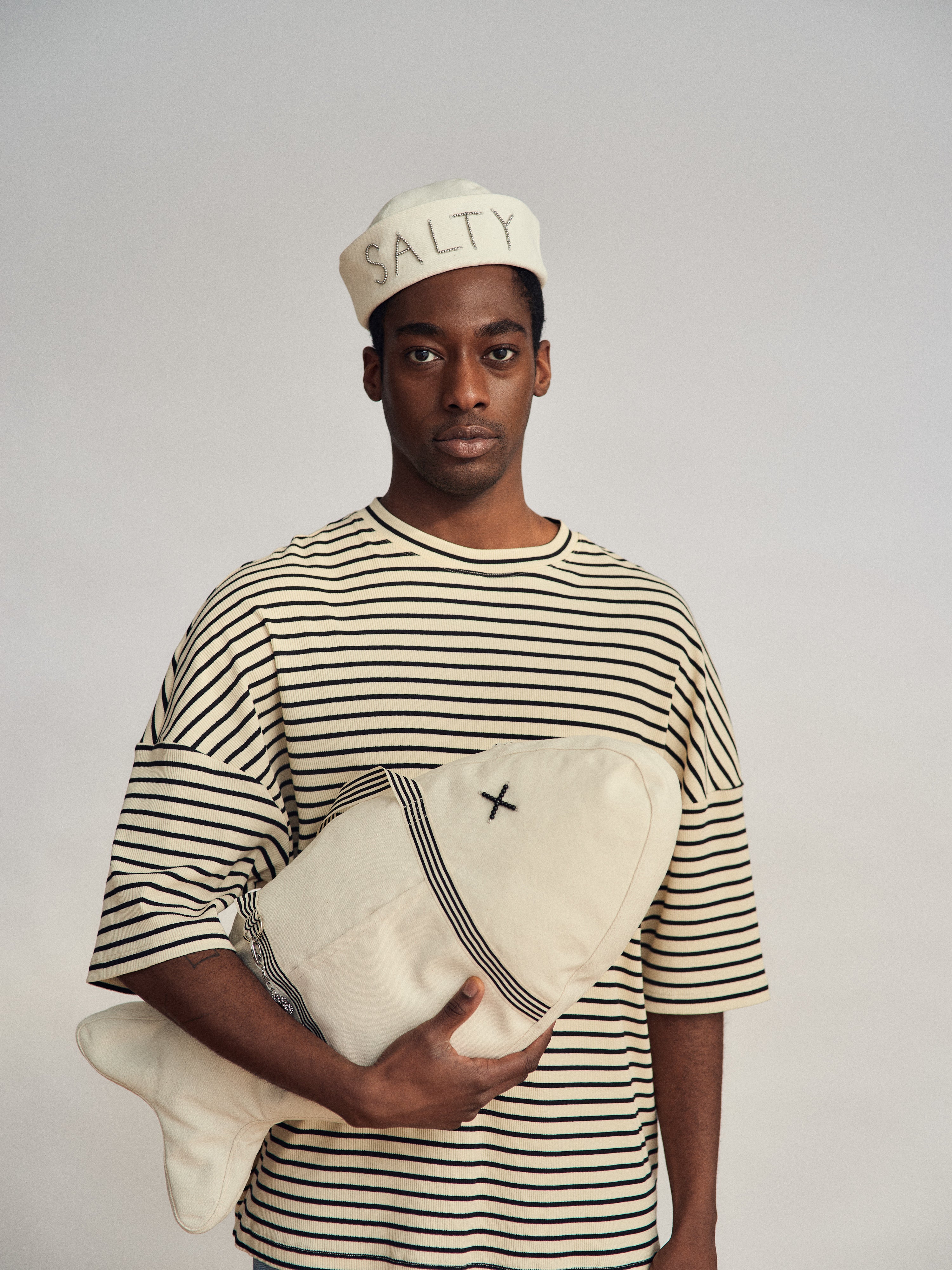 Heirloom Hats X Nouveau Riche - Catch of the day organic cotton bag