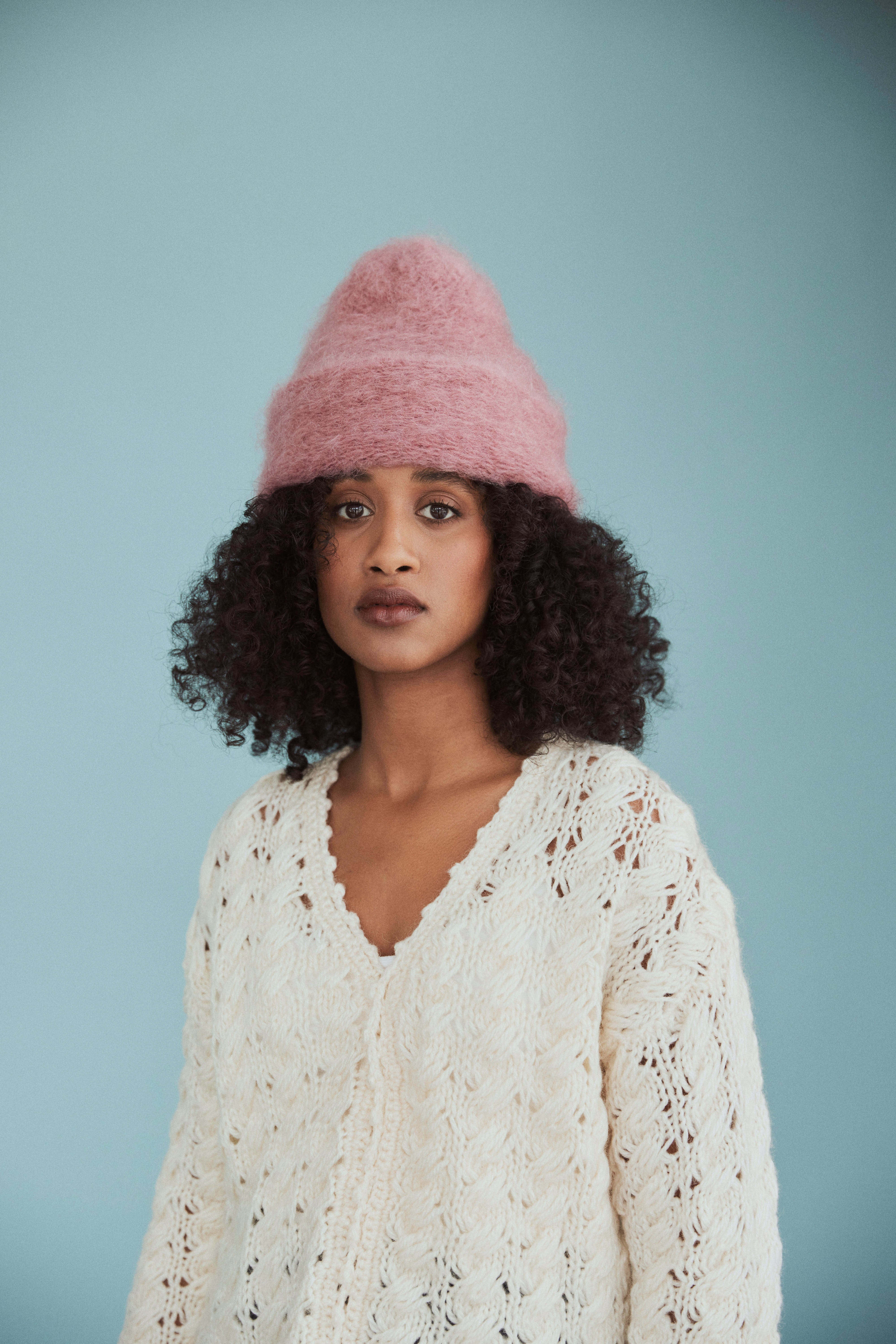 mohair toque