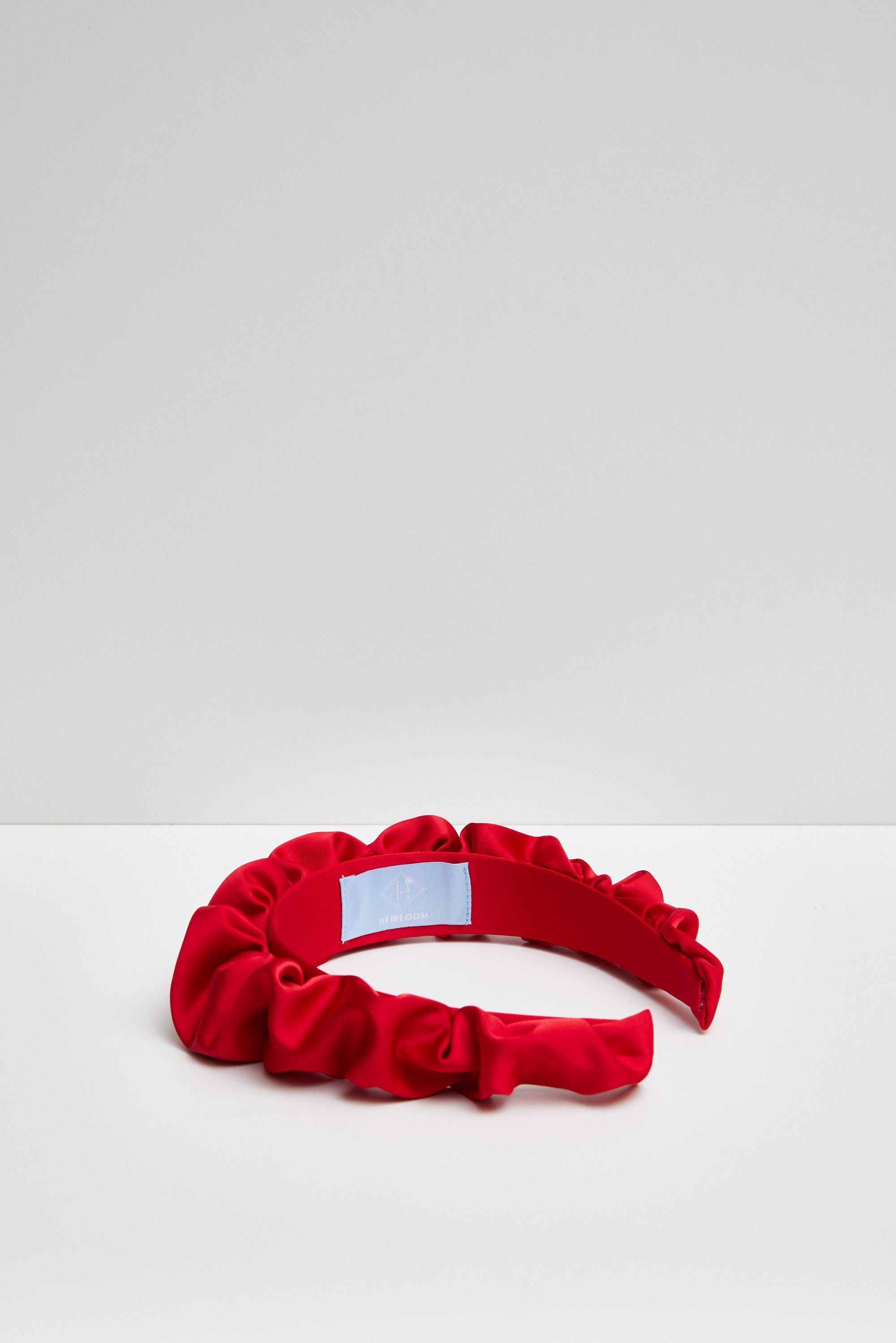 Clueless headband / Red satin