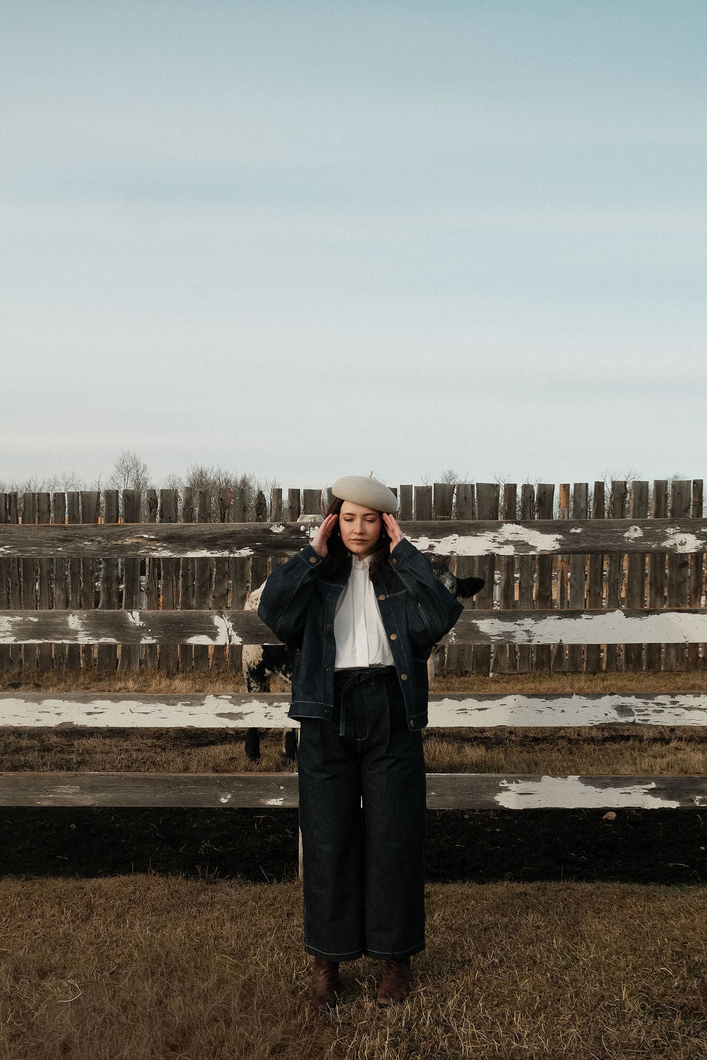 Medulla - A Modern, Minimalist Beret with Hidden Elastic for Secure Fit - Silverbelly