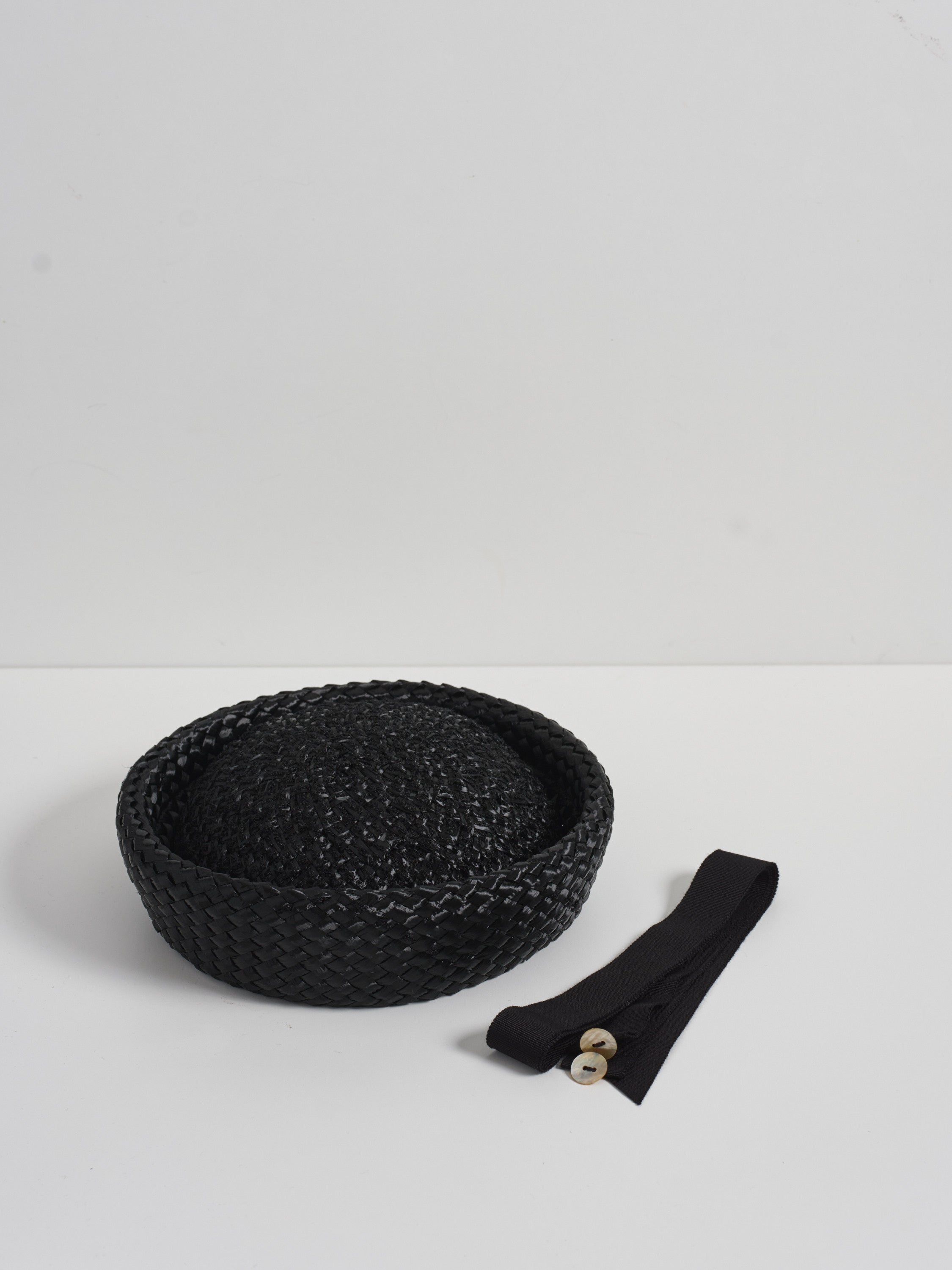 Dill | Vintage straw sailor hat with detachable ribbon | 4 colour options