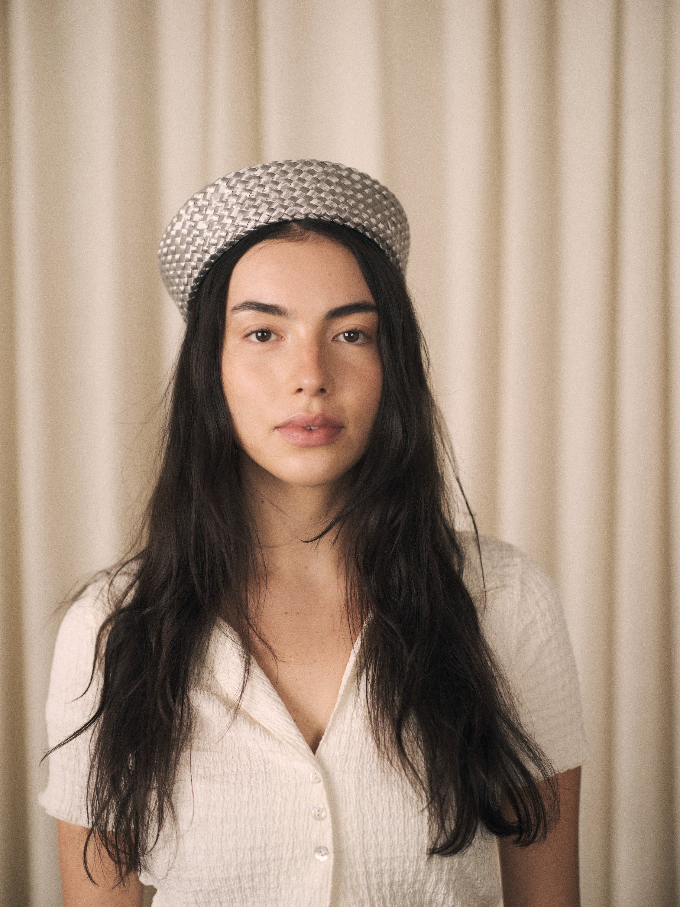 Dill | Vintage straw sailor hat with detachable ribbon | 4 colour options