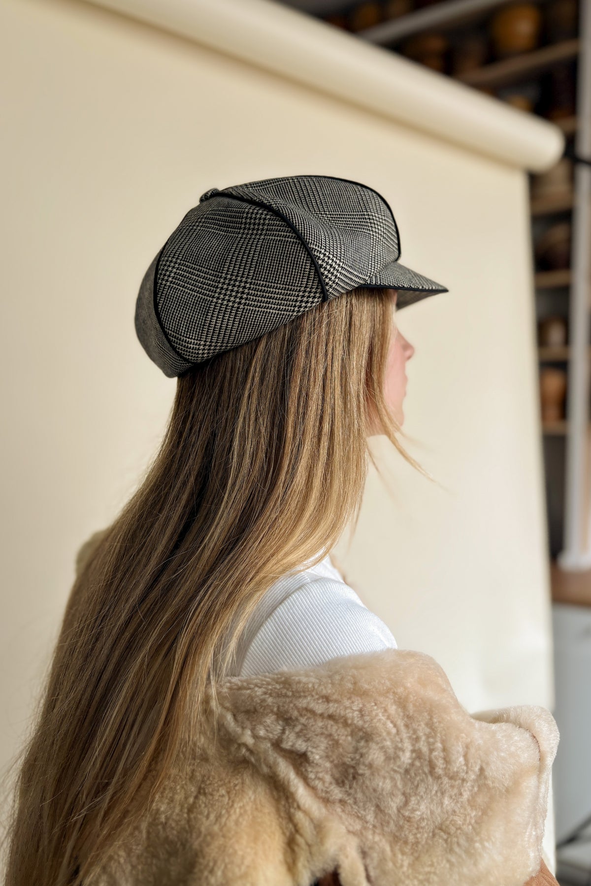 Gazette cap | Black Check