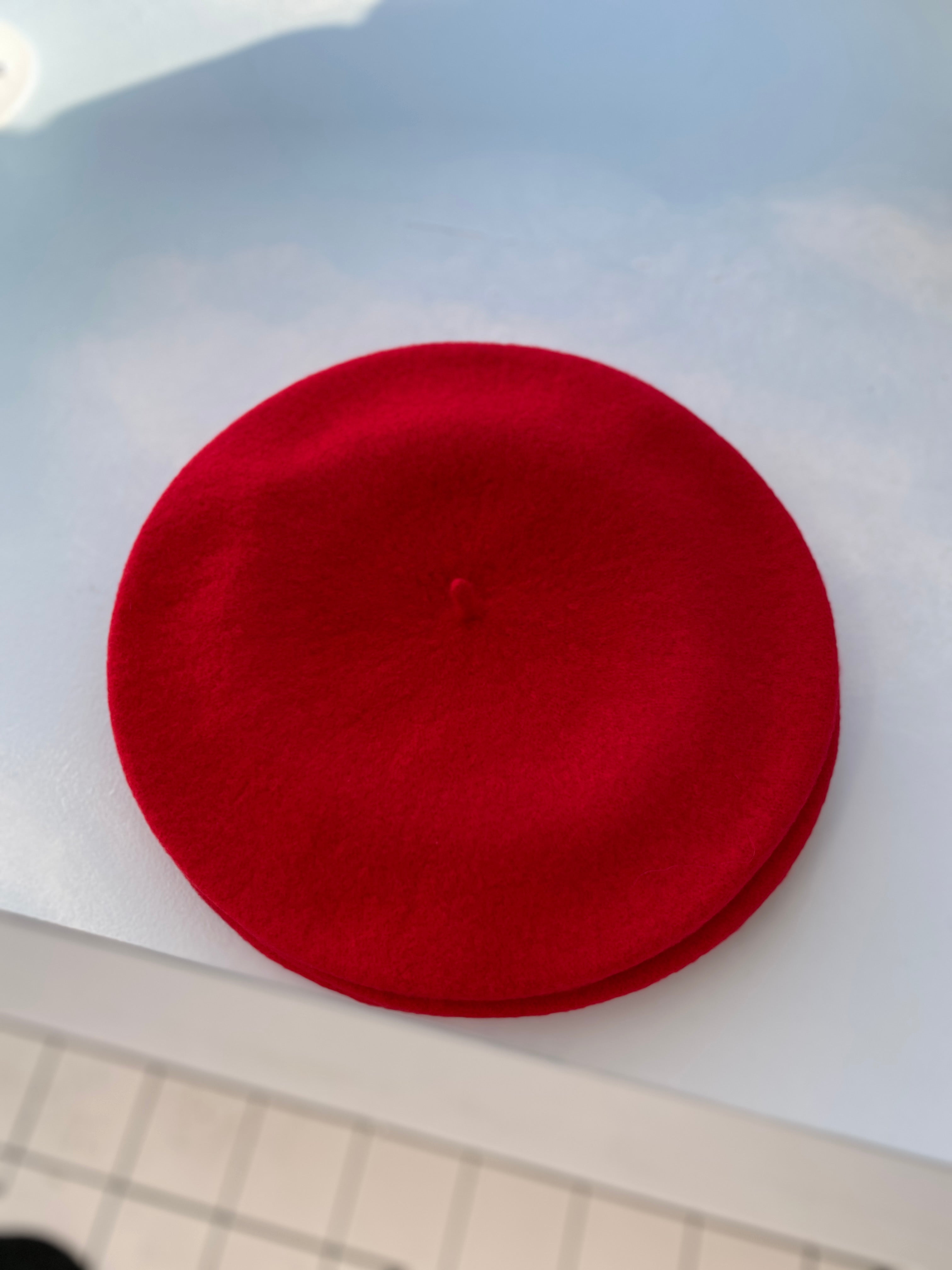 Classic french beret | 100% Merino wool | 15 colour options