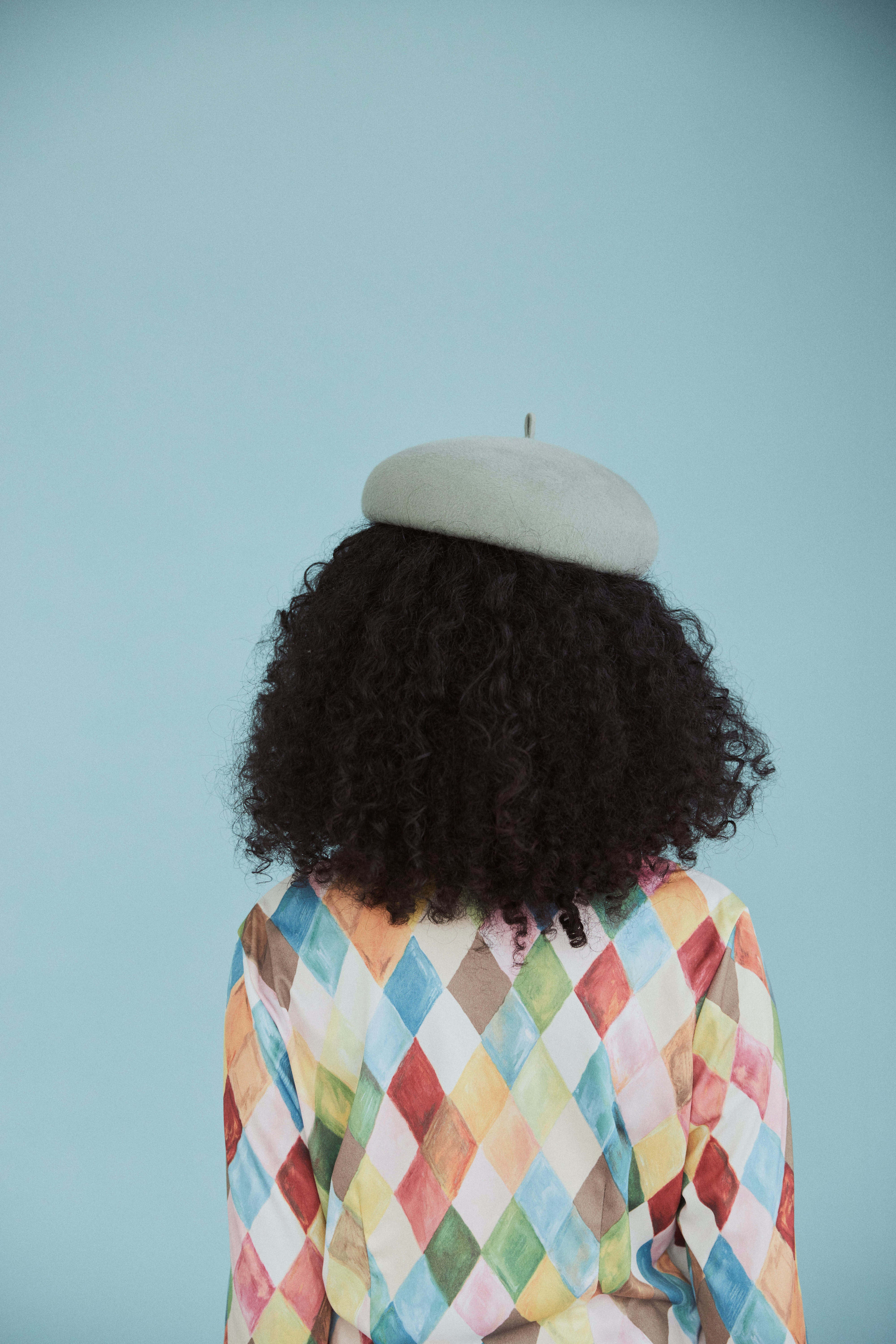 Medulla - A Modern, Minimalist Beret with Hidden Elastic for Secure Fit - Sage green
