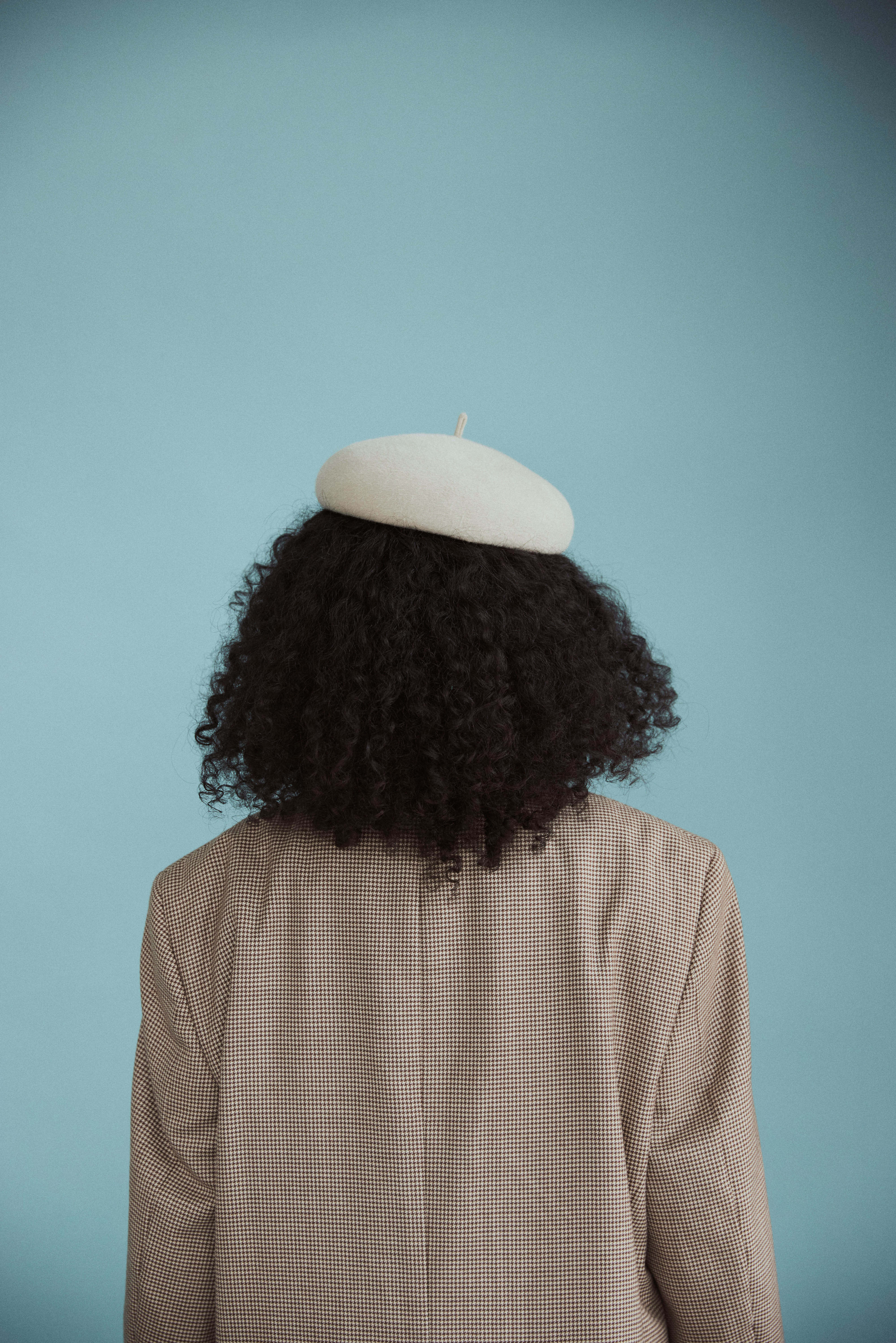Medulla - A Modern, Minimalist Beret with Hidden Elastic for Secure Fit - Silverbelly