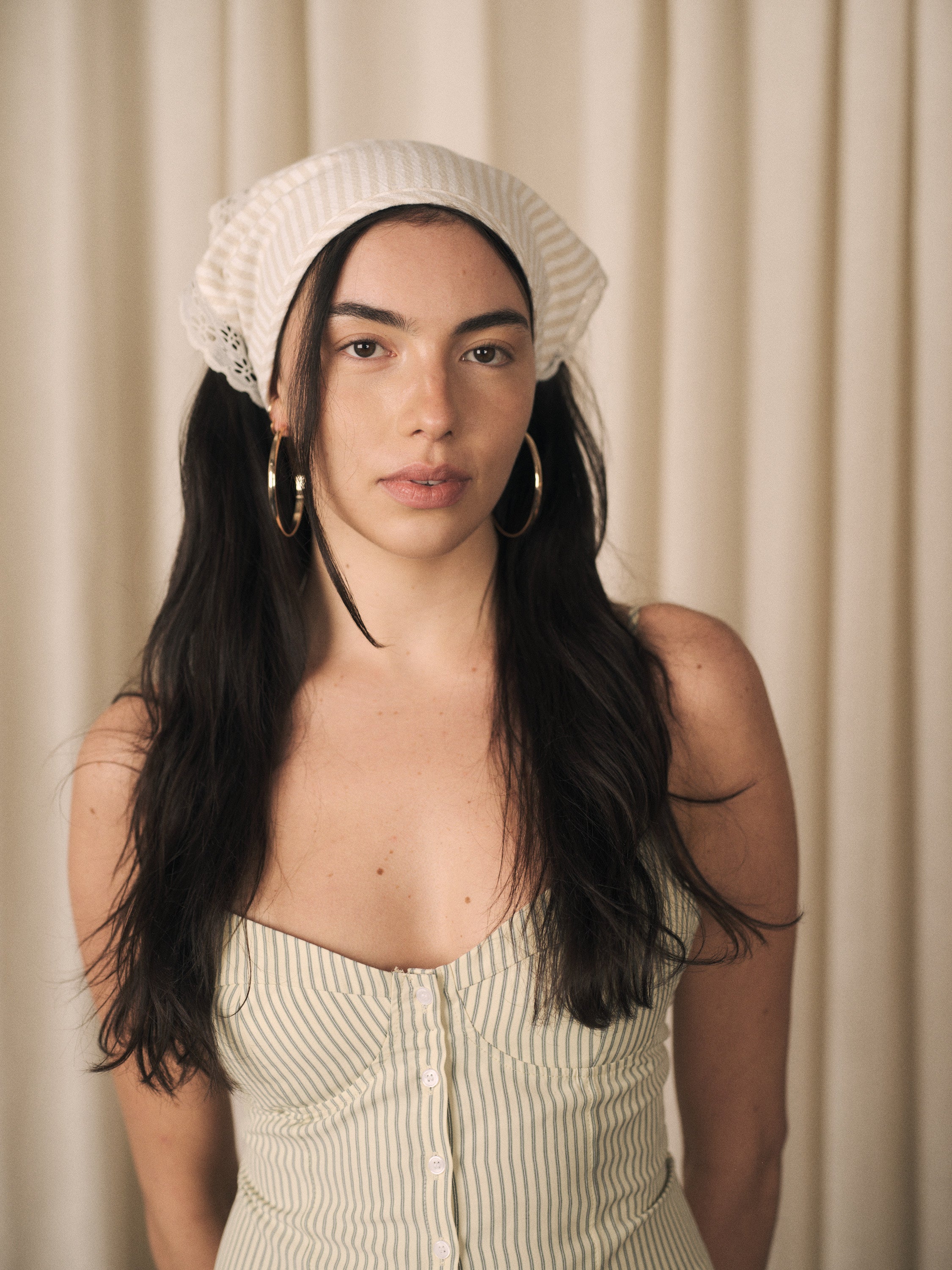 Pepper | Triangle kerchief head scarf | 6 colour options