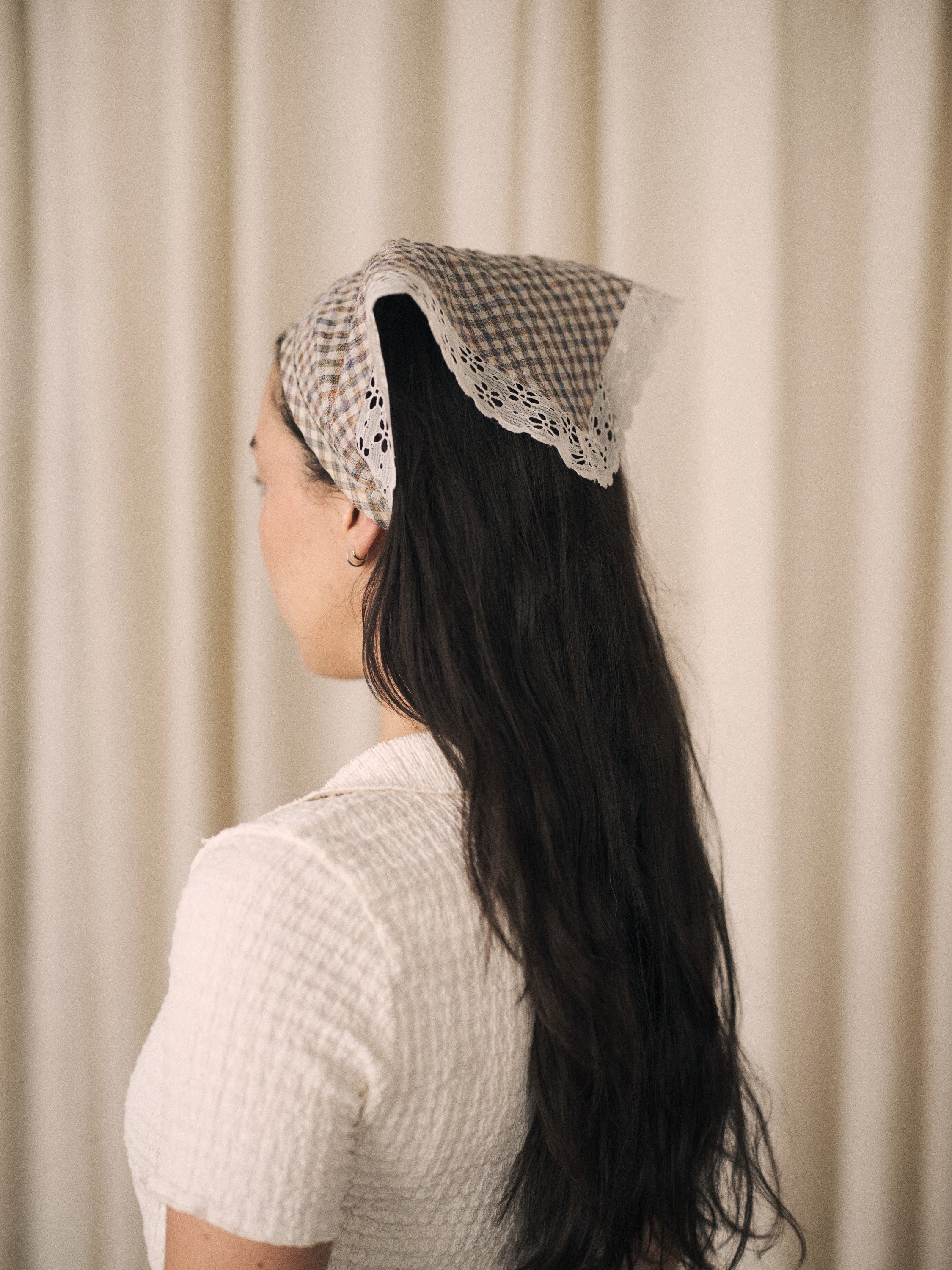 Pepper | Triangle kerchief head scarf | 6 colour options