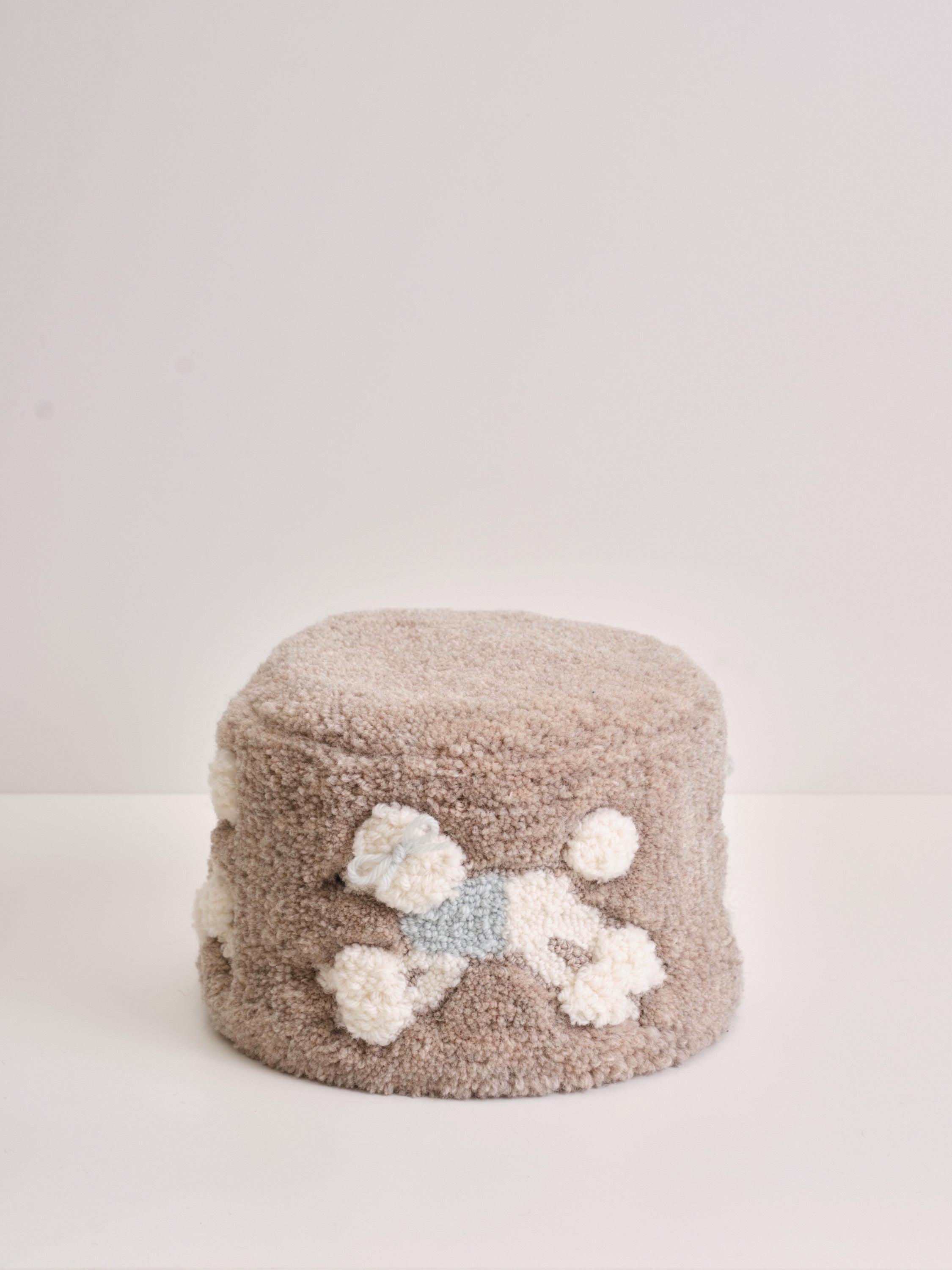 Tufted Poodle Parade Hat / Heirloom Hats X Atelier New Hauss