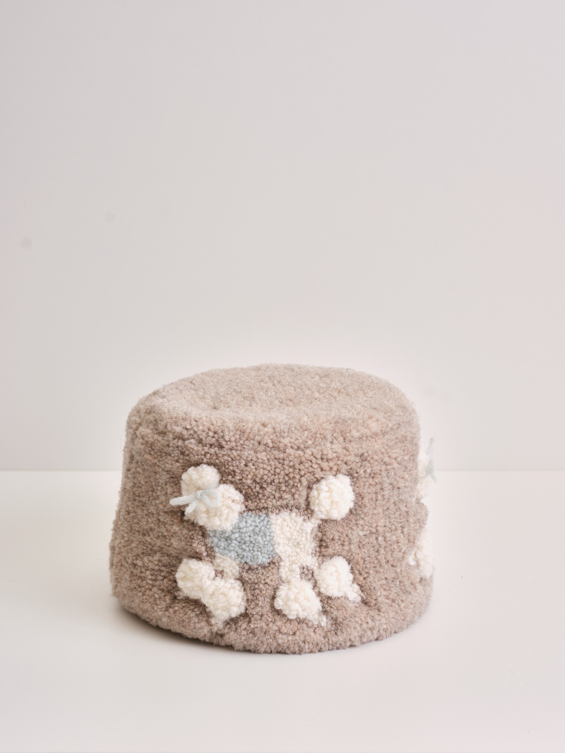 Tufted Poodle Parade Hat / Heirloom Hats X Atelier New Hauss