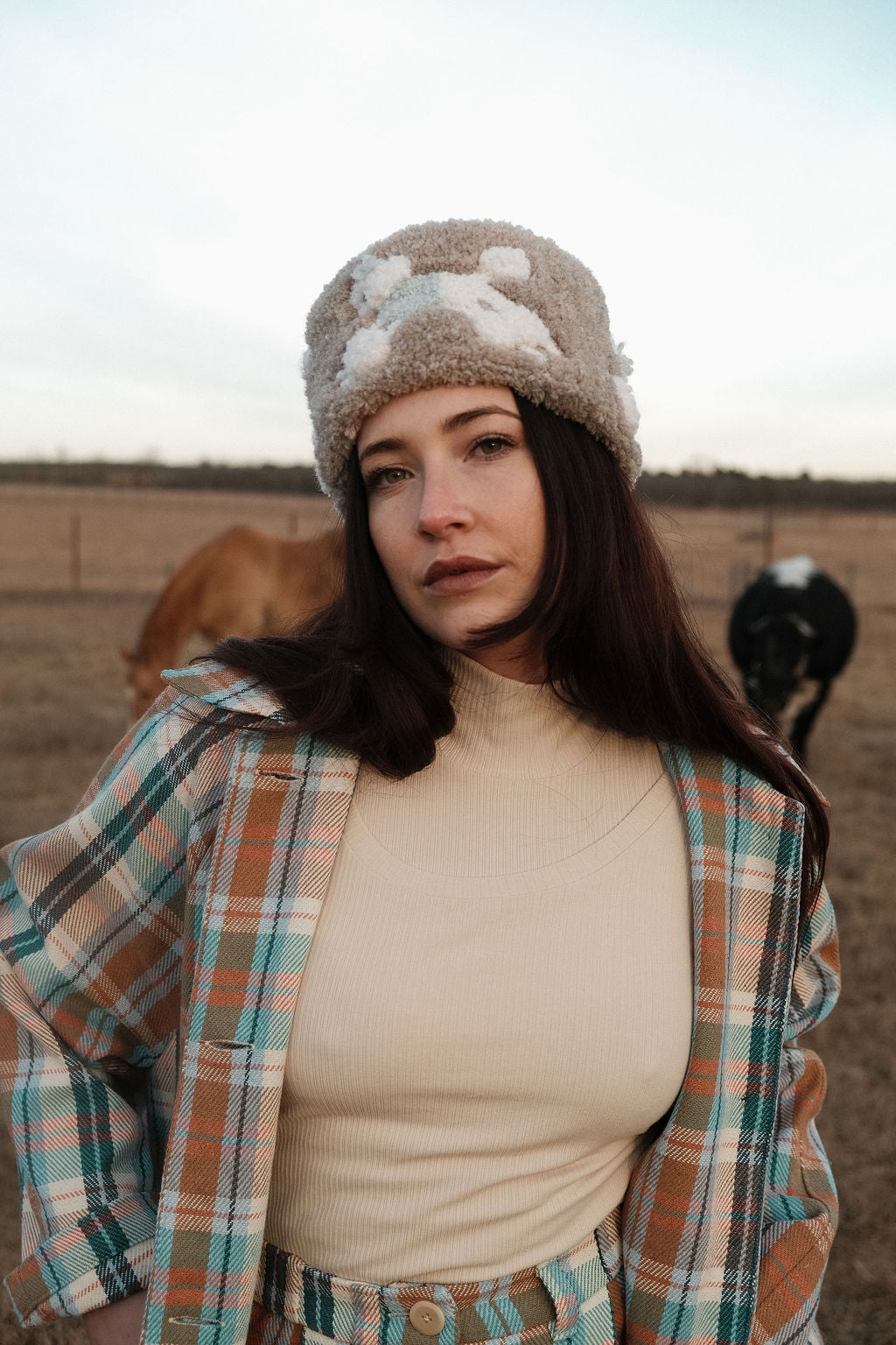 Tufted Poodle Parade Hat / Heirloom Hats X Atelier New Hauss