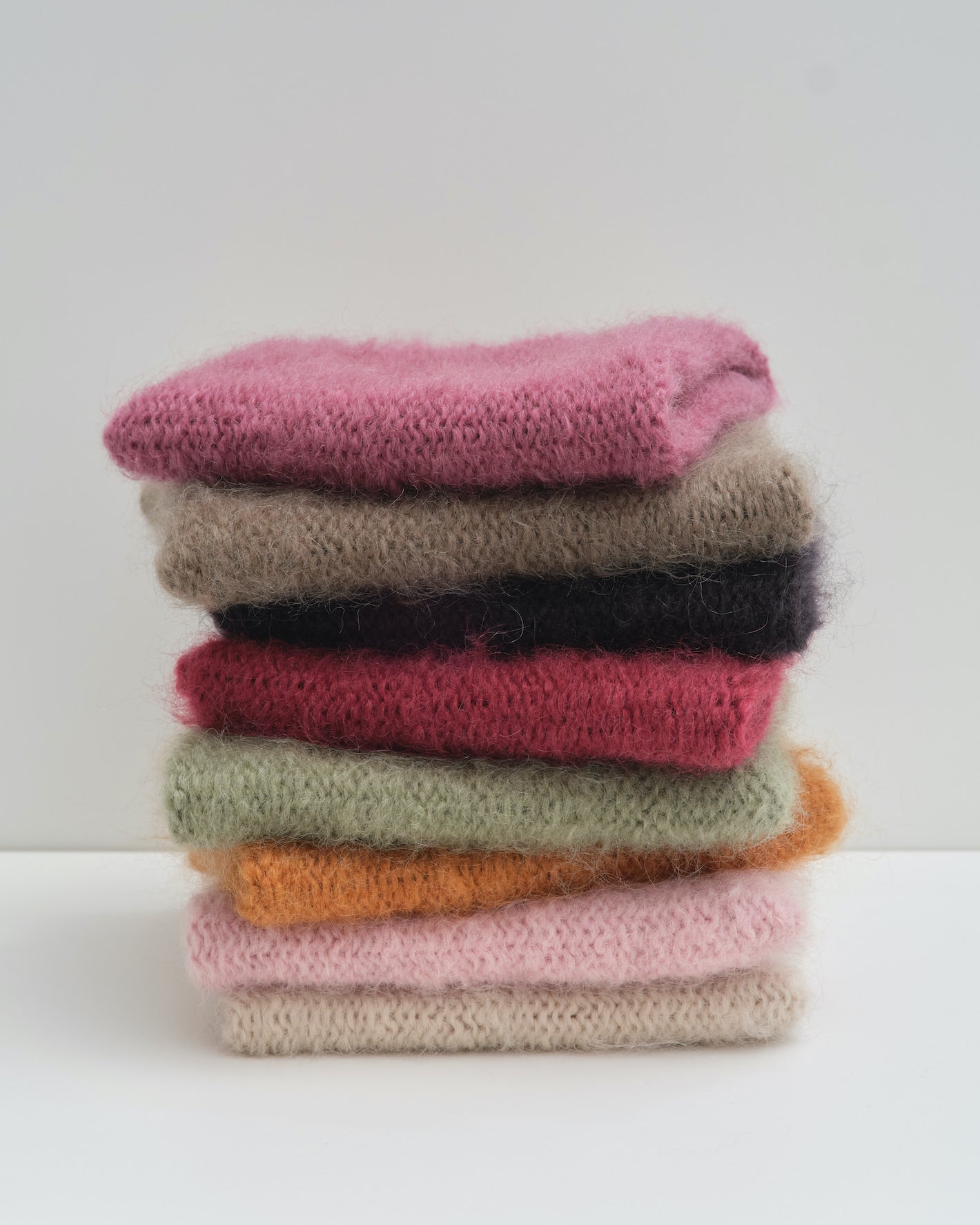 Purr mohair beanie | Plum (Shipping September 29th)