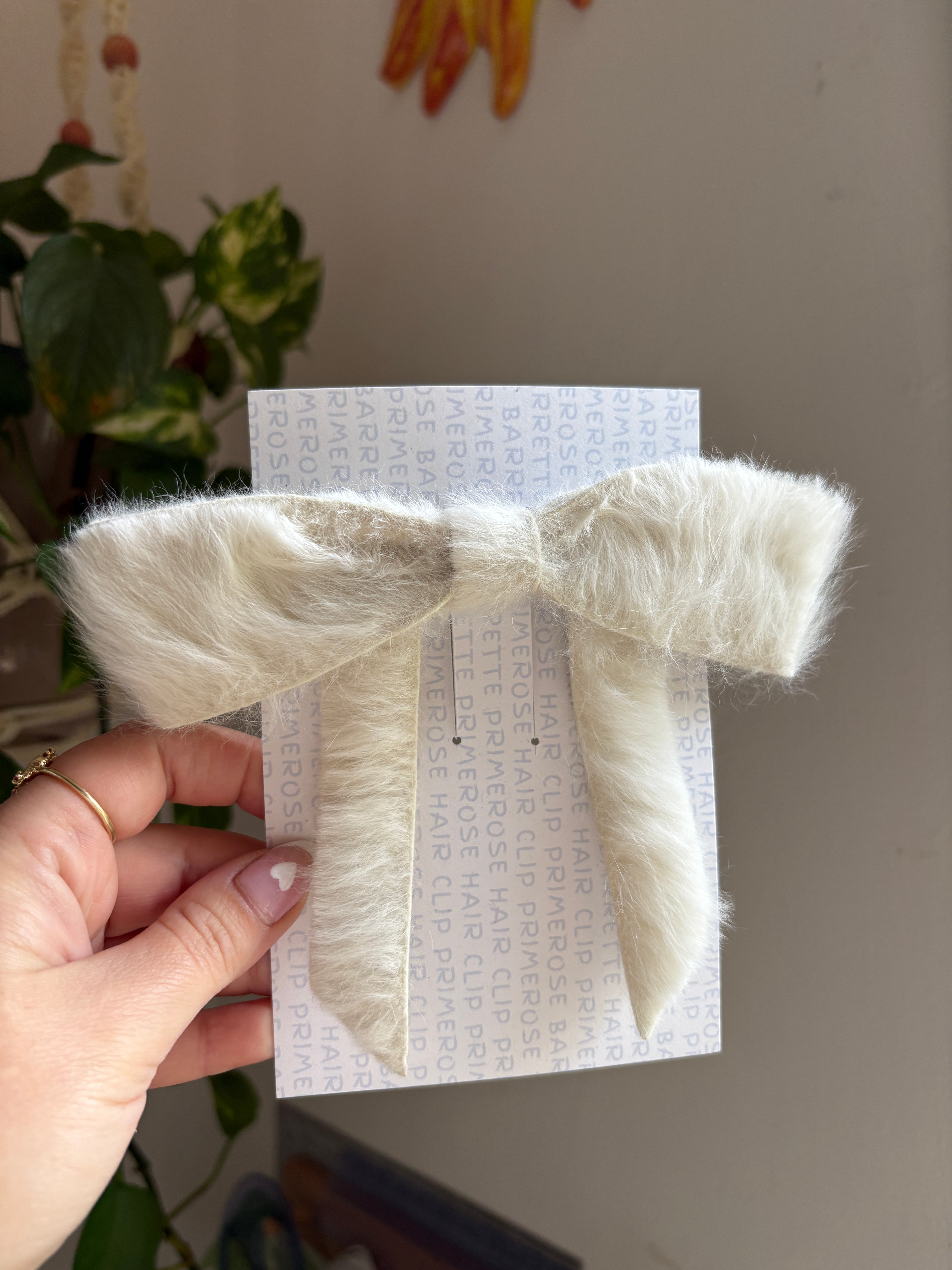 Primerose hair clip - 10 Colour options
