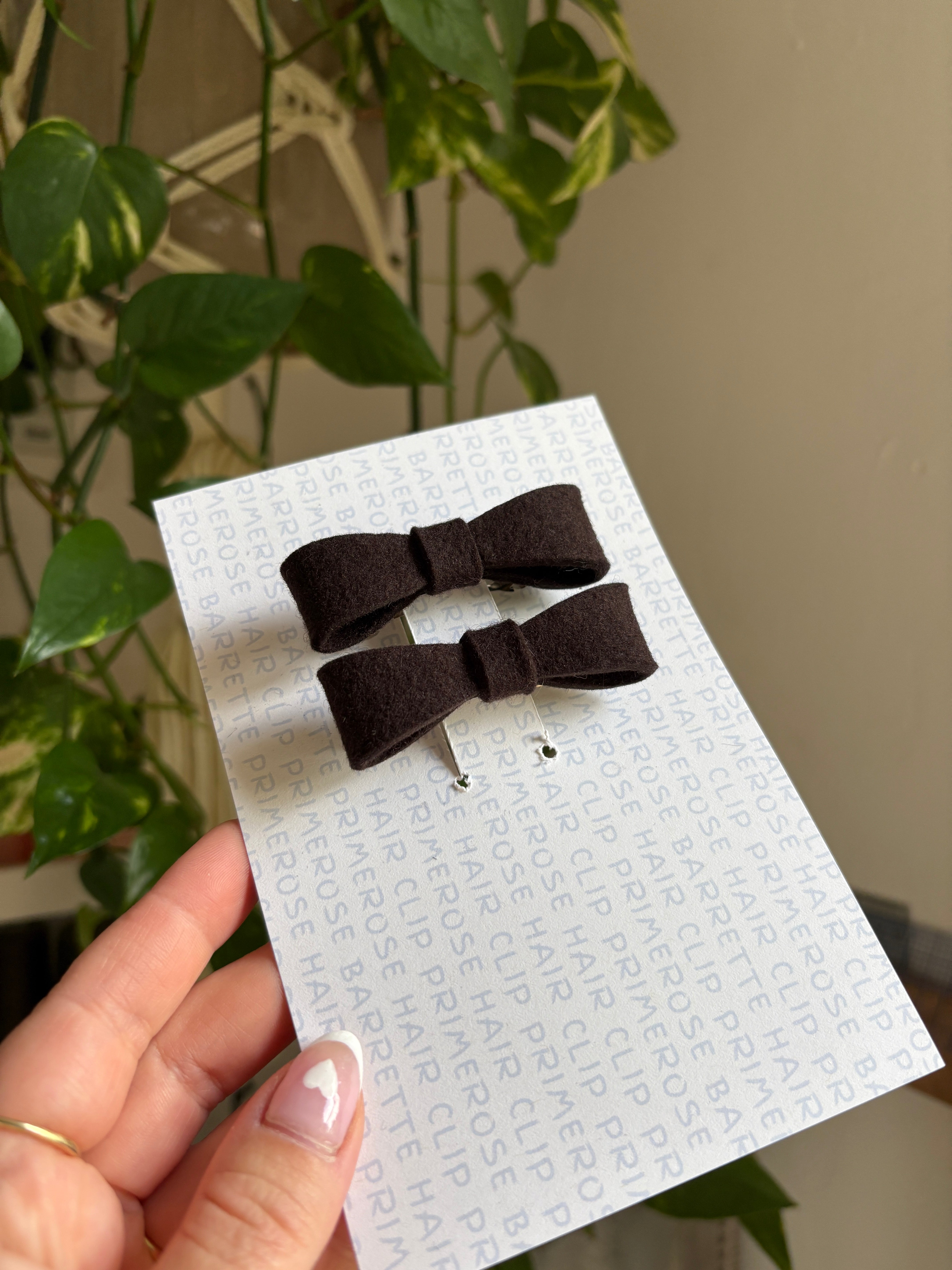 Primerose mini hair clip - 13 Colour options