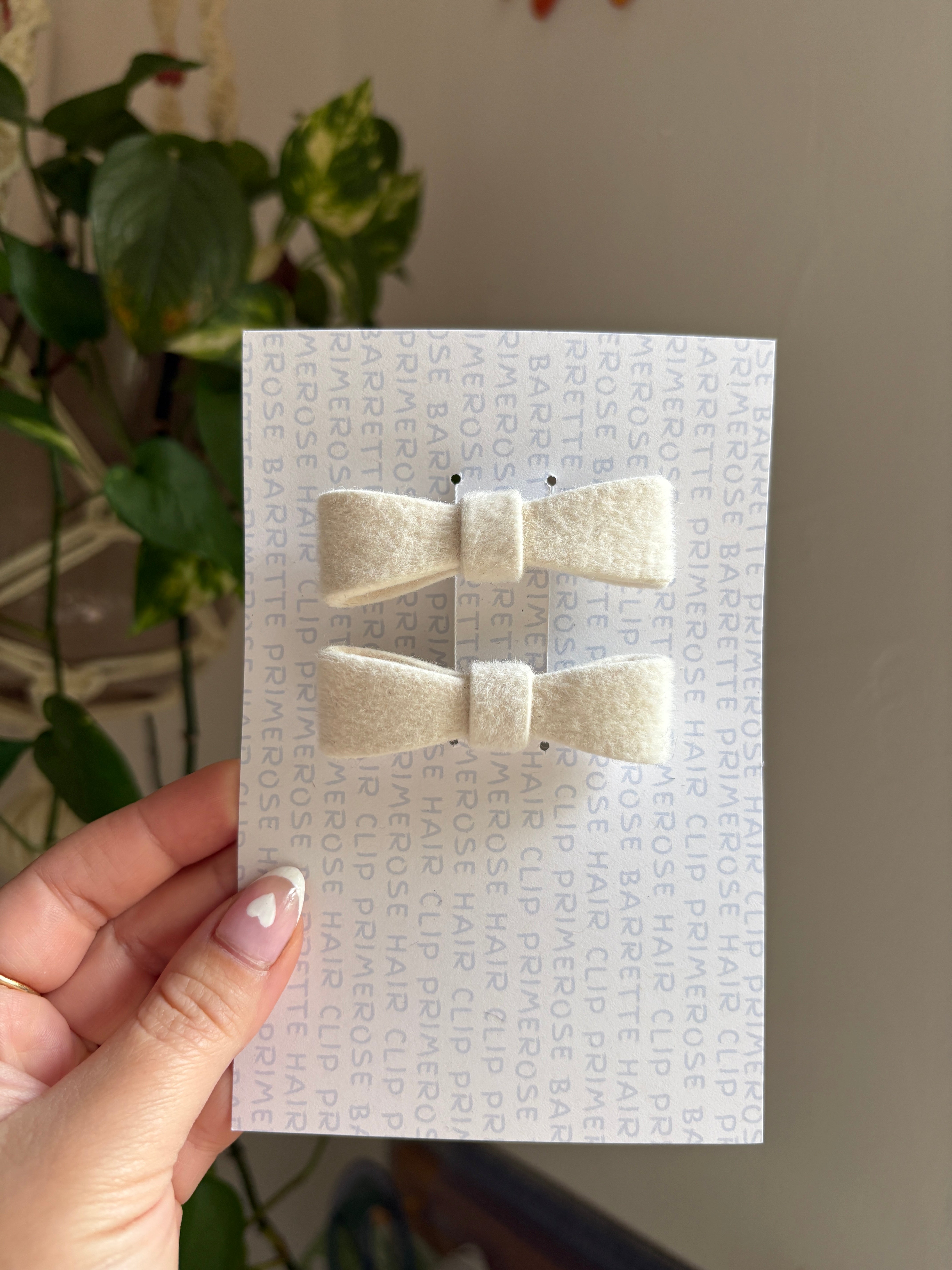 Primerose mini hair clip - 13 Colour options