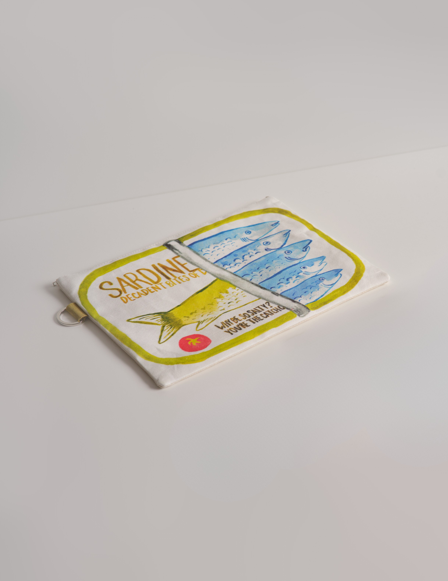 Heirloom Hats X Nouveau Riche - Catch of the day organic cotton bag
