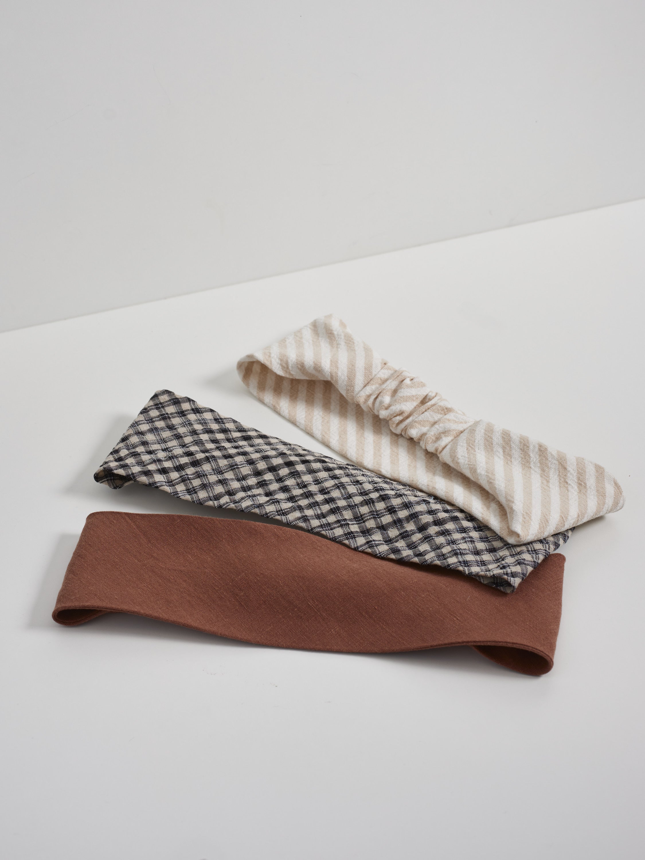 Tarragon | Natural fiber headbands | Pack of 3
