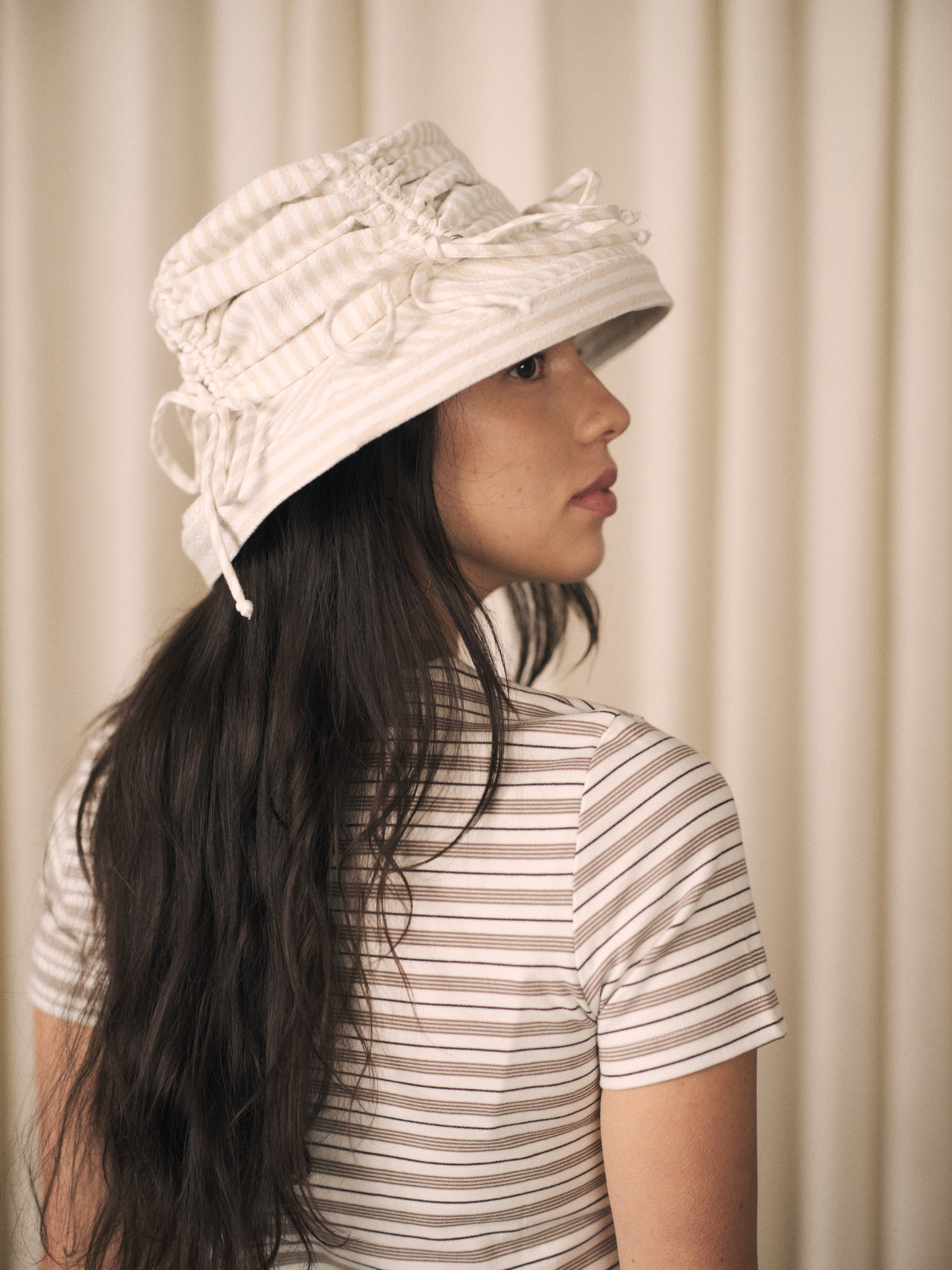 Thyme | Ruched bucket hat | 6 colour options