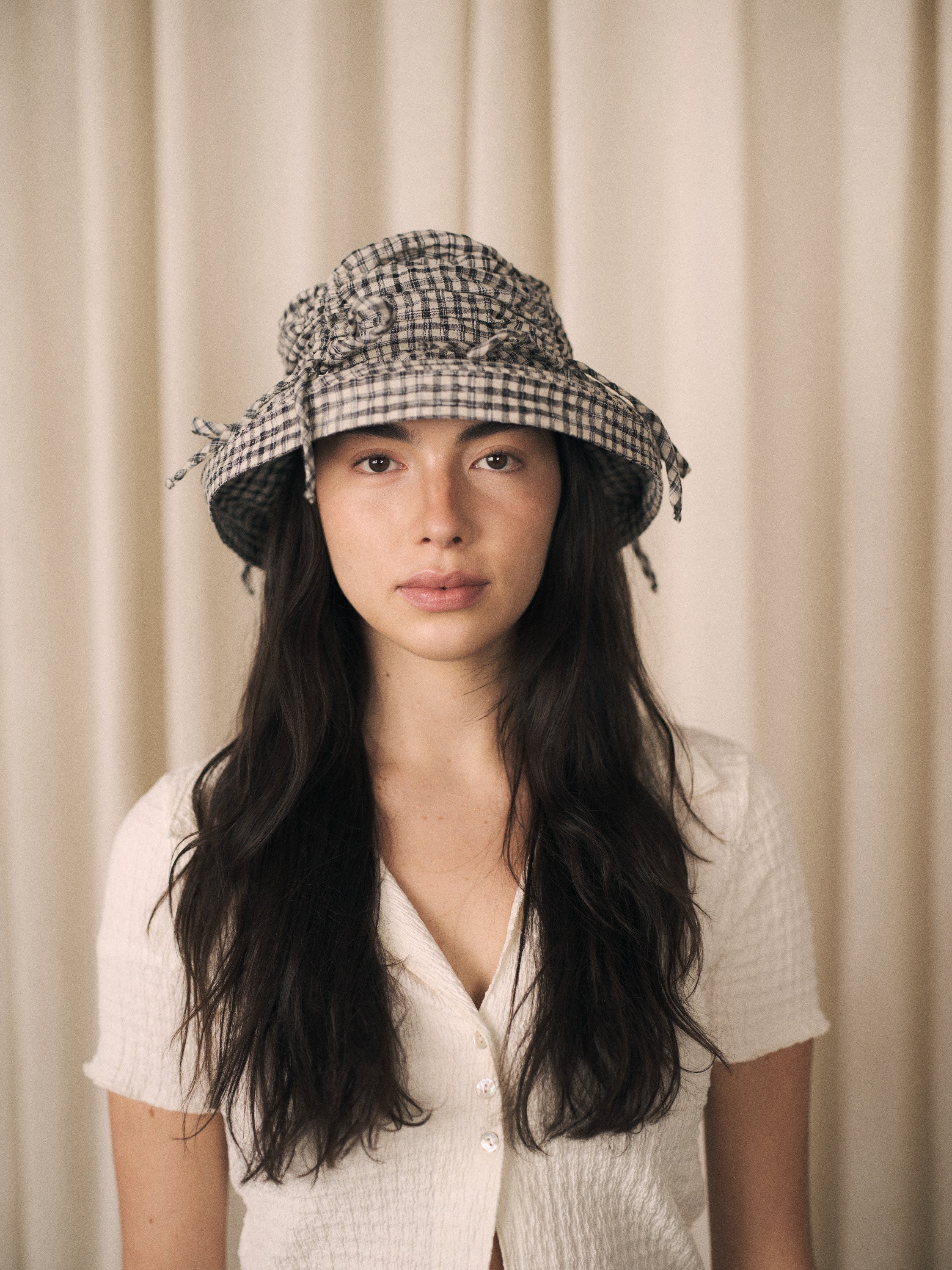 Thyme | Ruched bucket hat | 6 colour options