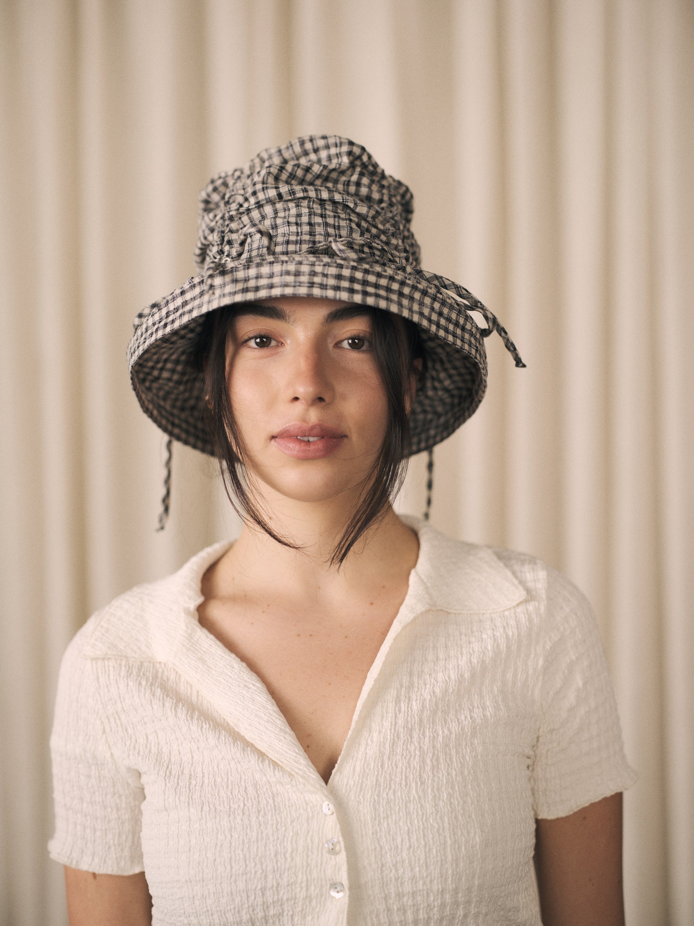 Thyme | Ruched bucket hat | 6 colour options
