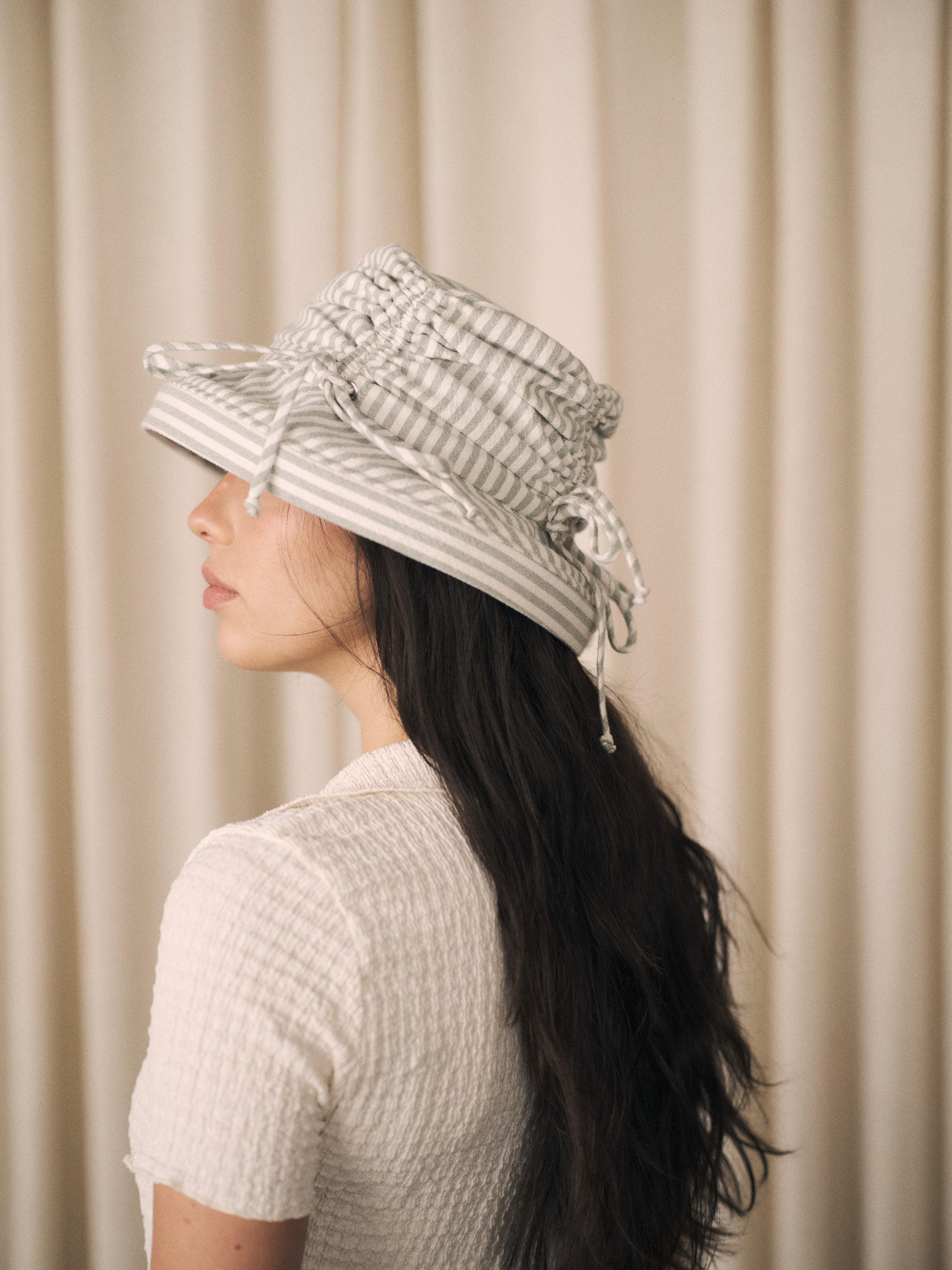 Thyme | Ruched bucket hat | 6 colour options